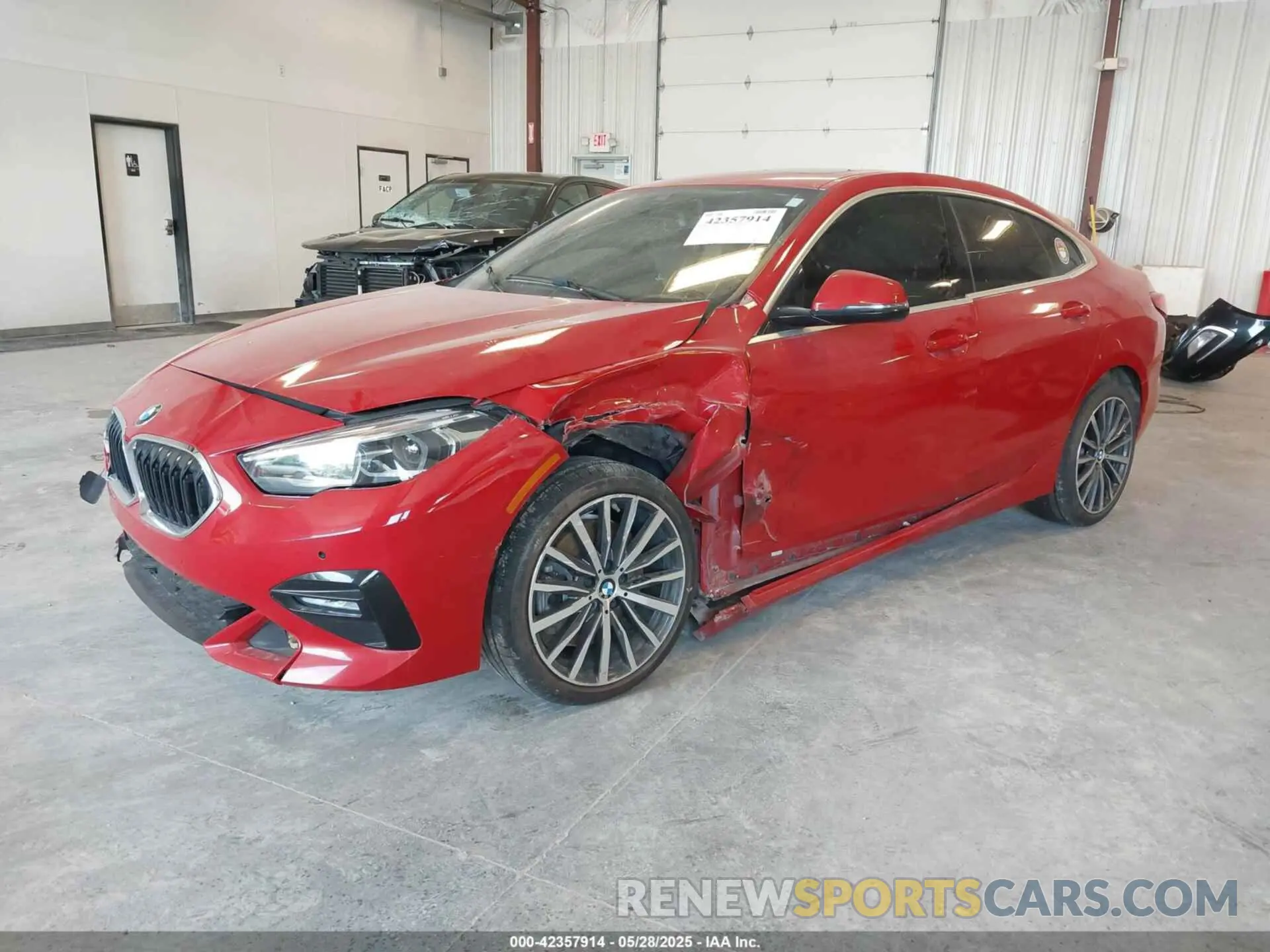 2 Photograph of a damaged car WBA73AK07M7J08053 BMW 228I GRAN COUPE 2021