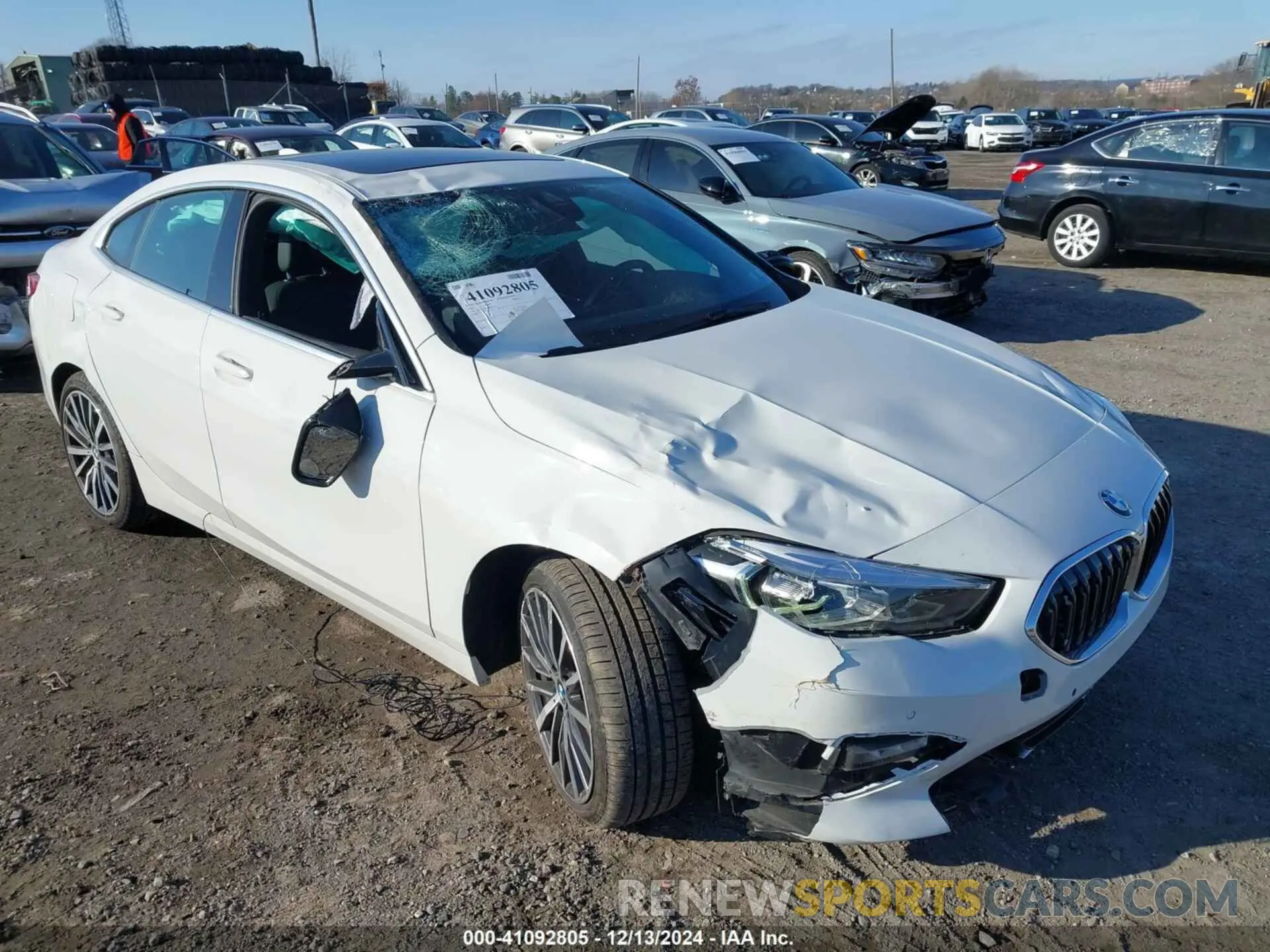 6 Photograph of a damaged car WBA73AK08M7H34536 BMW 228I GRAN COUPE 2021