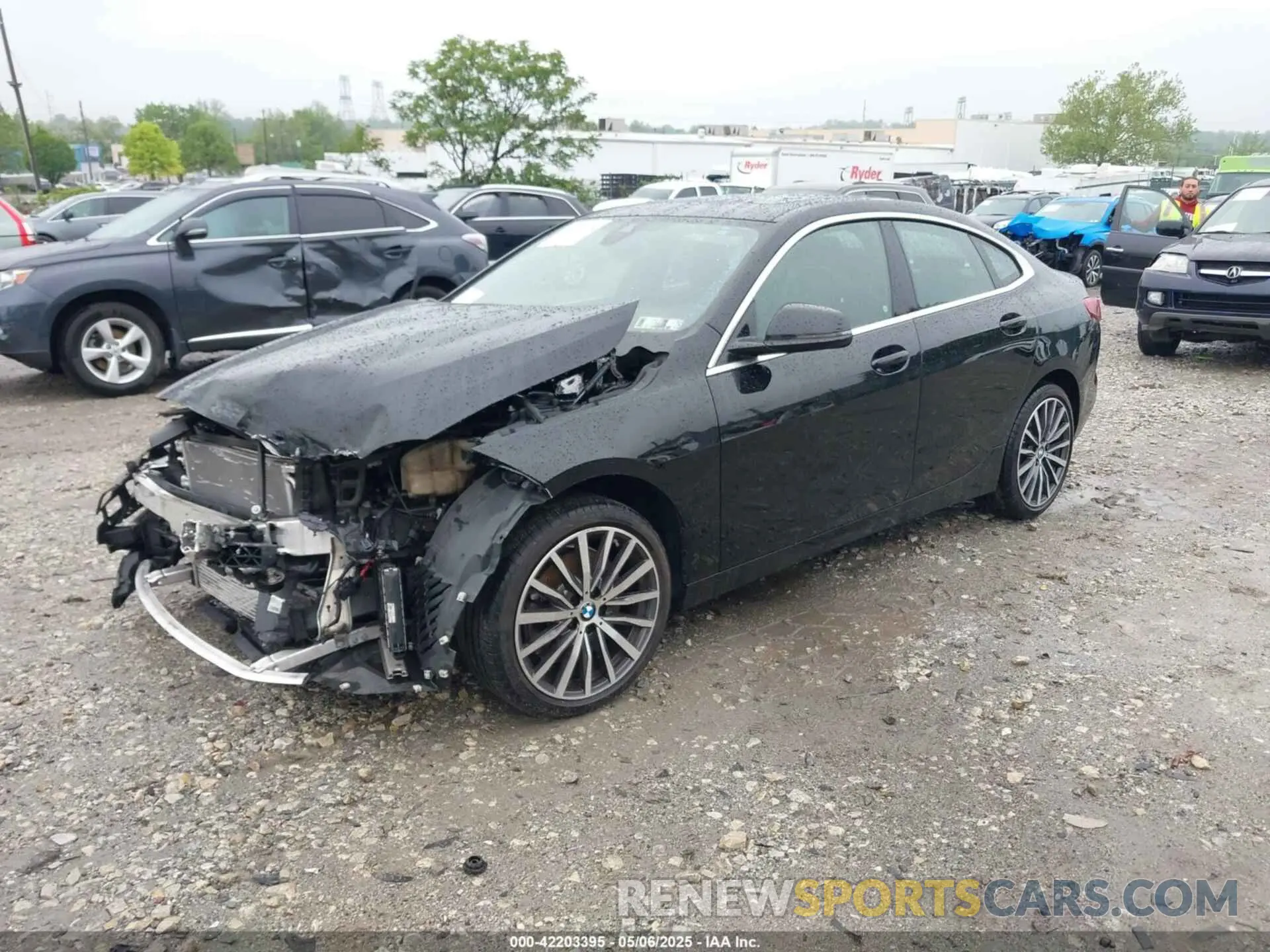 2 Photograph of a damaged car WBA73AK08M7H41082 BMW 228I GRAN COUPE 2021