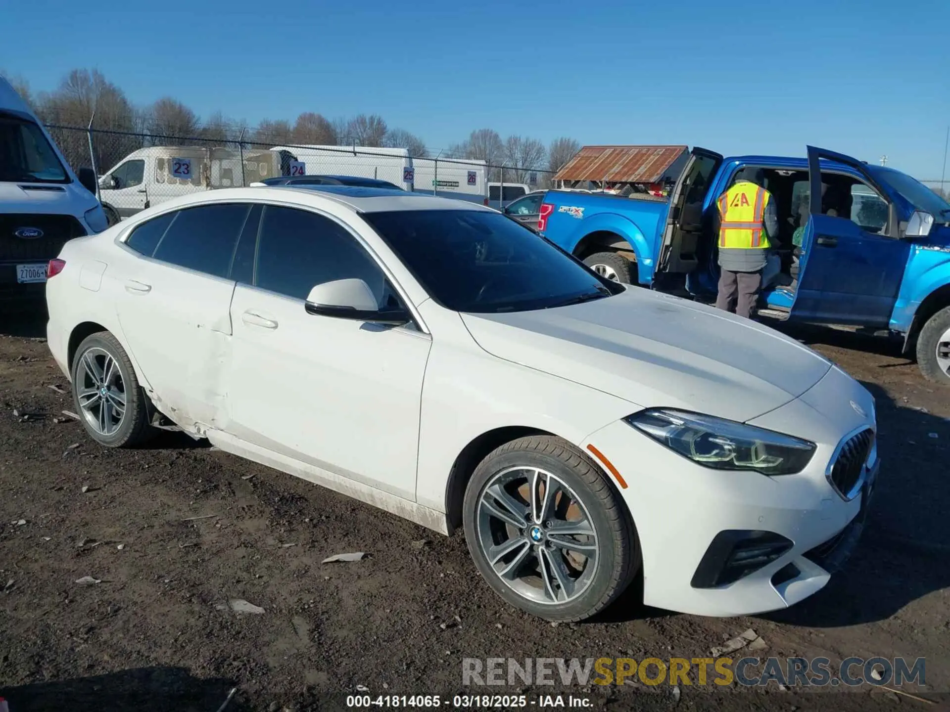 1 Photograph of a damaged car WBA73AK09M7G42125 BMW 228I GRAN COUPE 2021