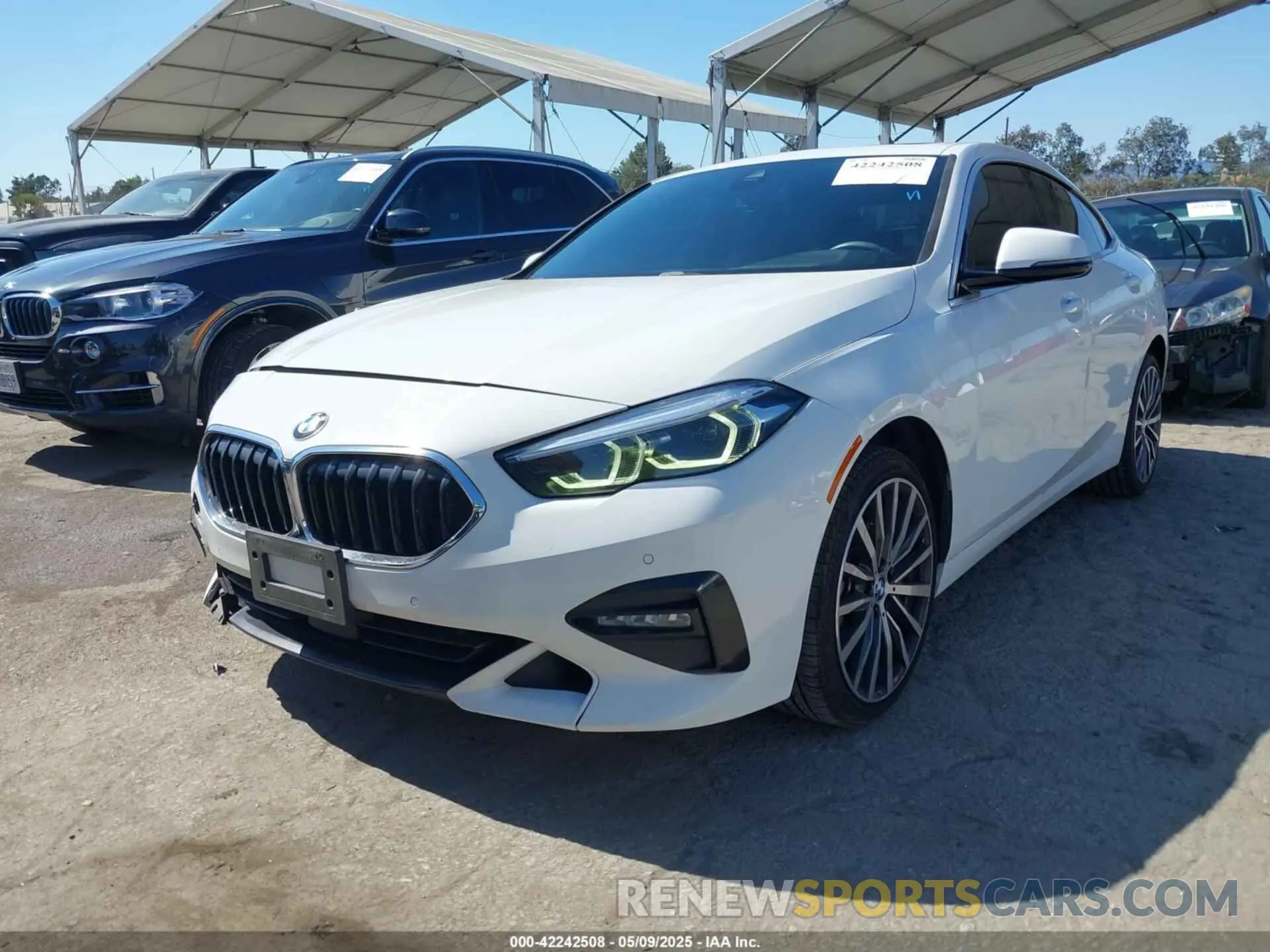2 Photograph of a damaged car WBA73AK0XM7G46393 BMW 228I GRAN COUPE 2021