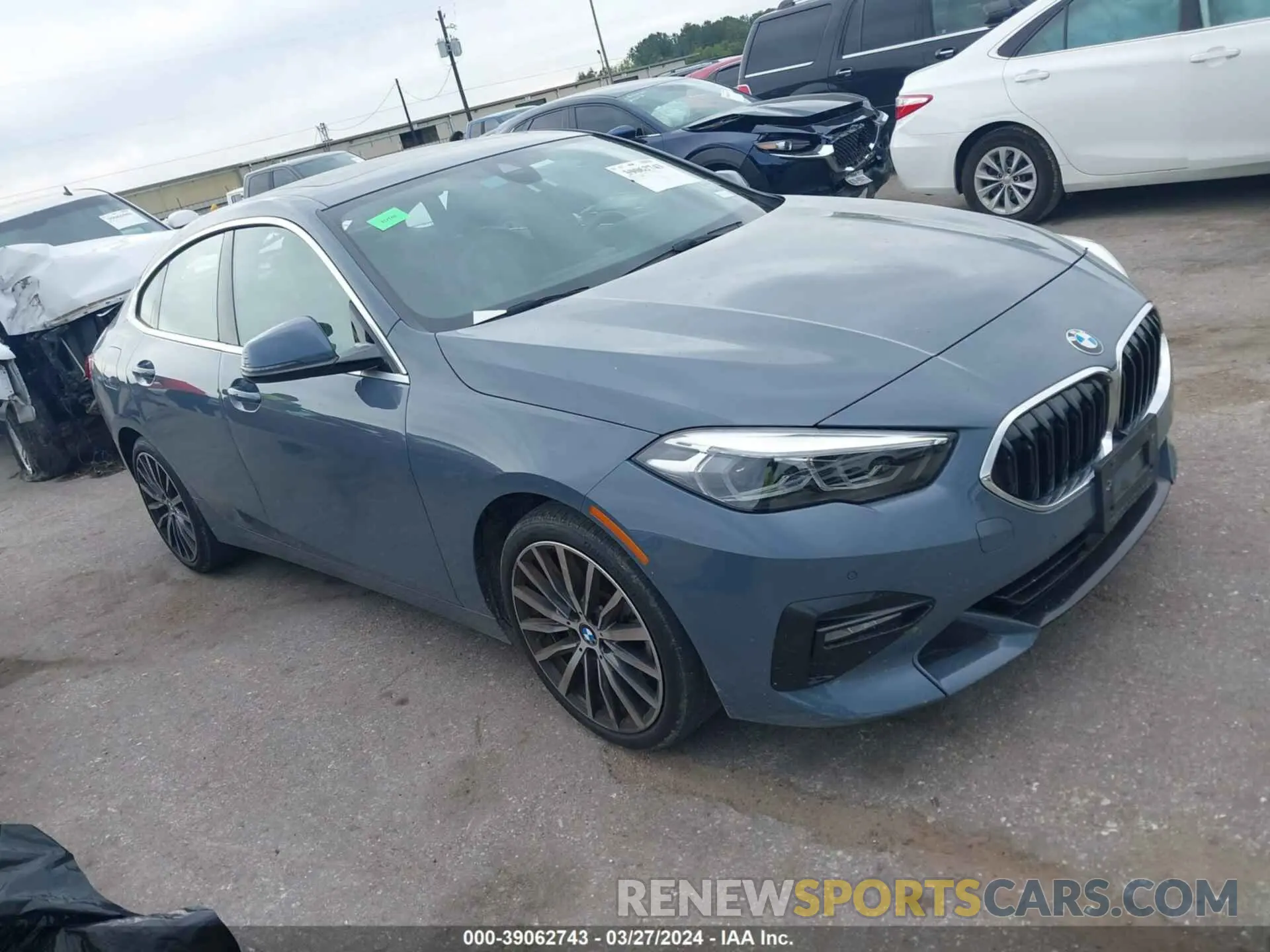 1 Photograph of a damaged car WBA73AK02M7H06795 BMW 228XI 2021