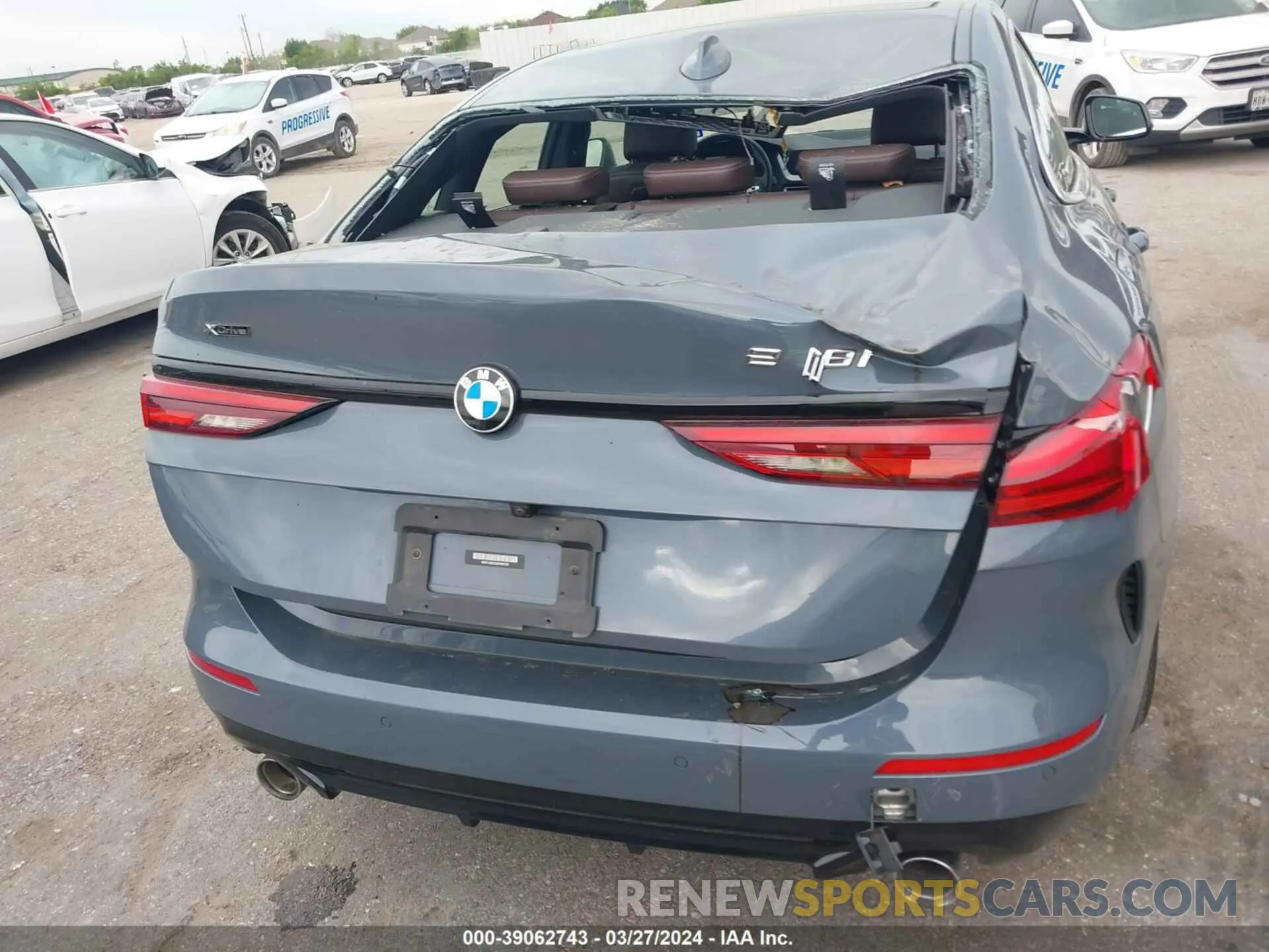16 Photograph of a damaged car WBA73AK02M7H06795 BMW 228XI 2021
