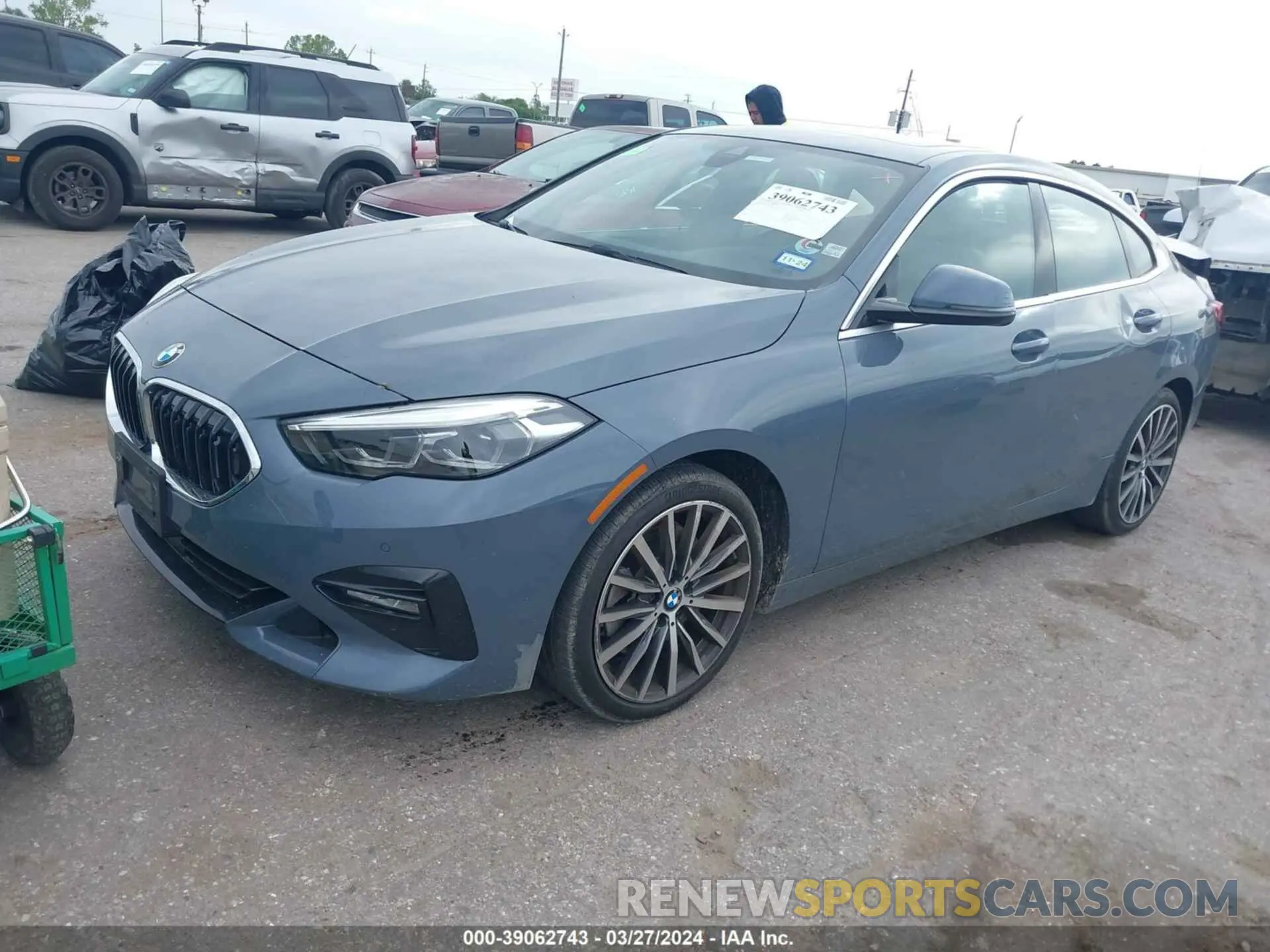 2 Photograph of a damaged car WBA73AK02M7H06795 BMW 228XI 2021