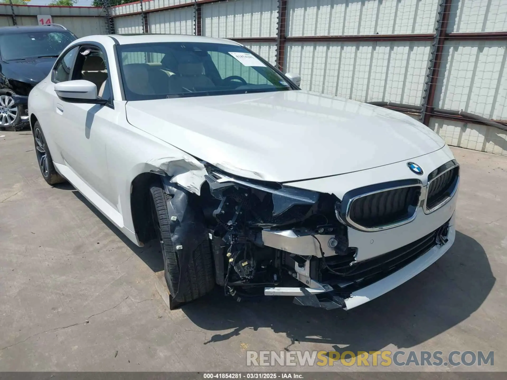 1 Photograph of a damaged car 3MW23CM08P8D62439 BMW 230 2023