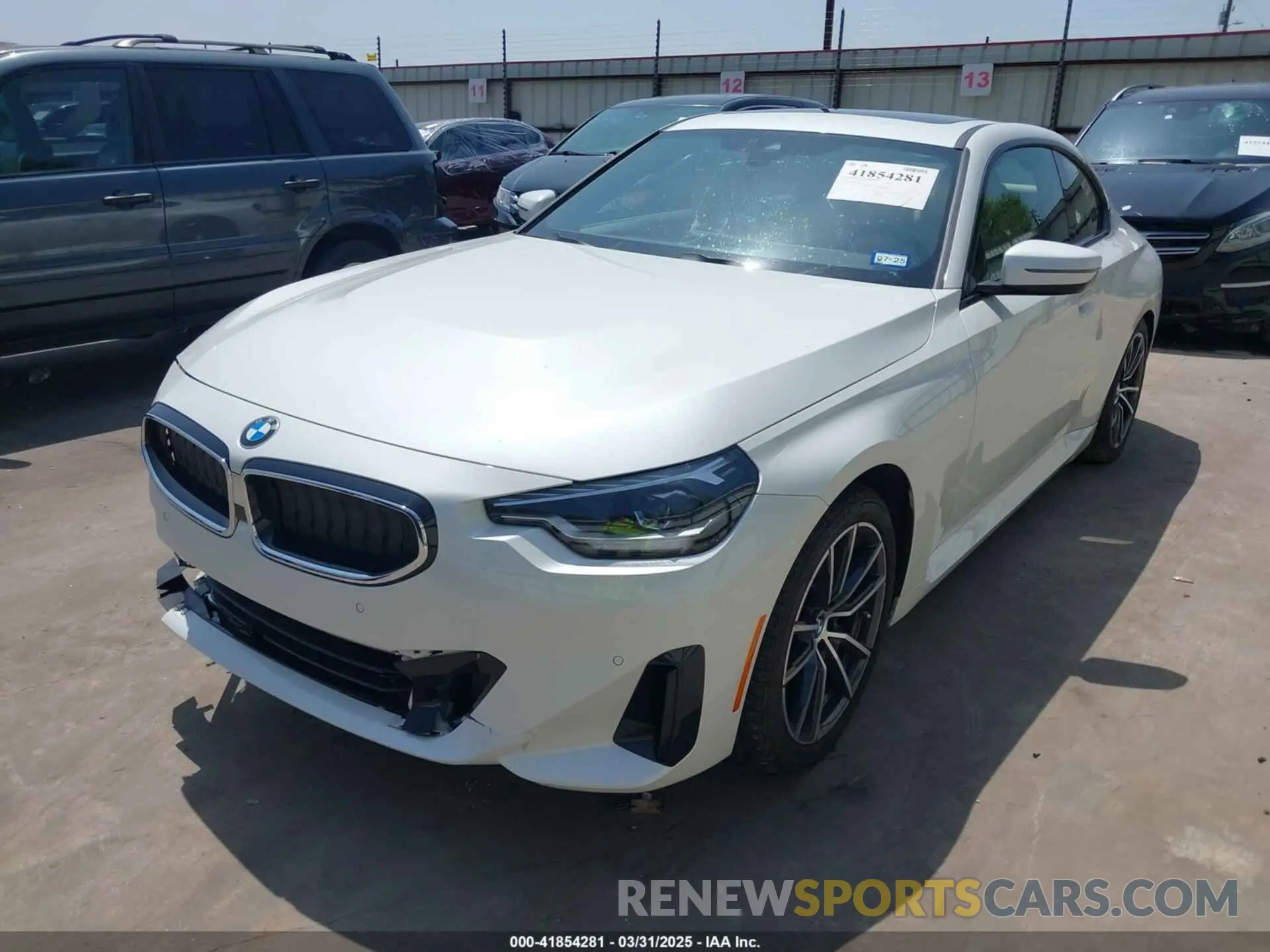 2 Photograph of a damaged car 3MW23CM08P8D62439 BMW 230 2023