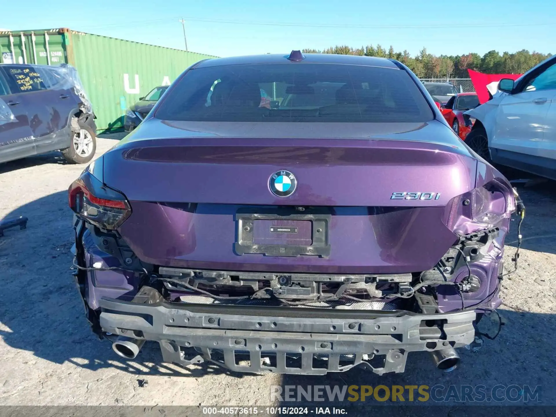 17 Photograph of a damaged car 3MW23CM0XP8D73152 BMW 230 2023