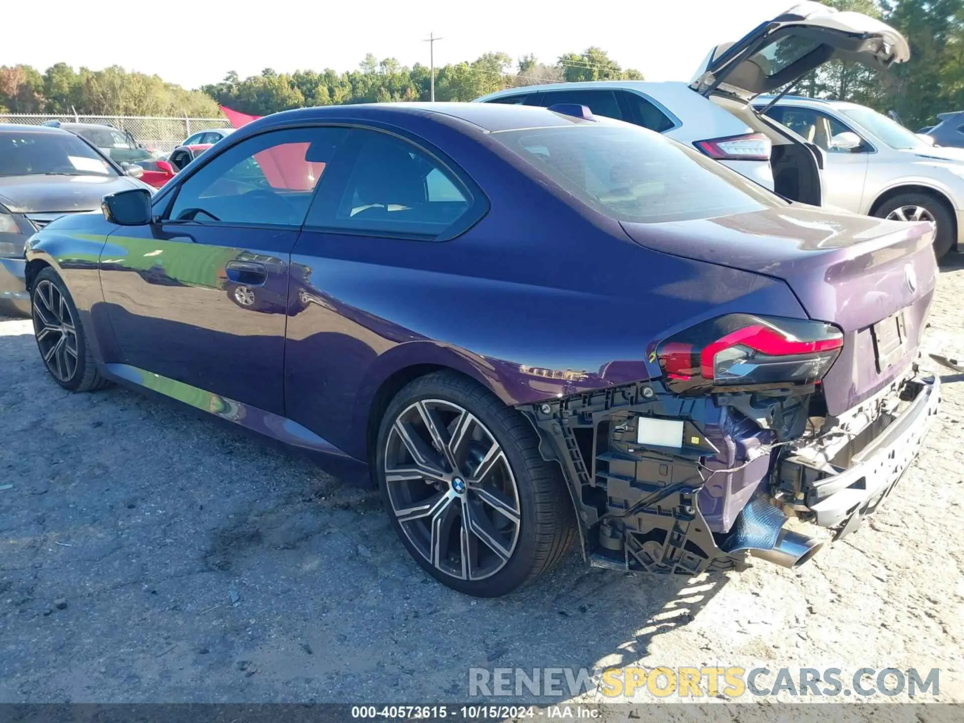 3 Photograph of a damaged car 3MW23CM0XP8D73152 BMW 230 2023