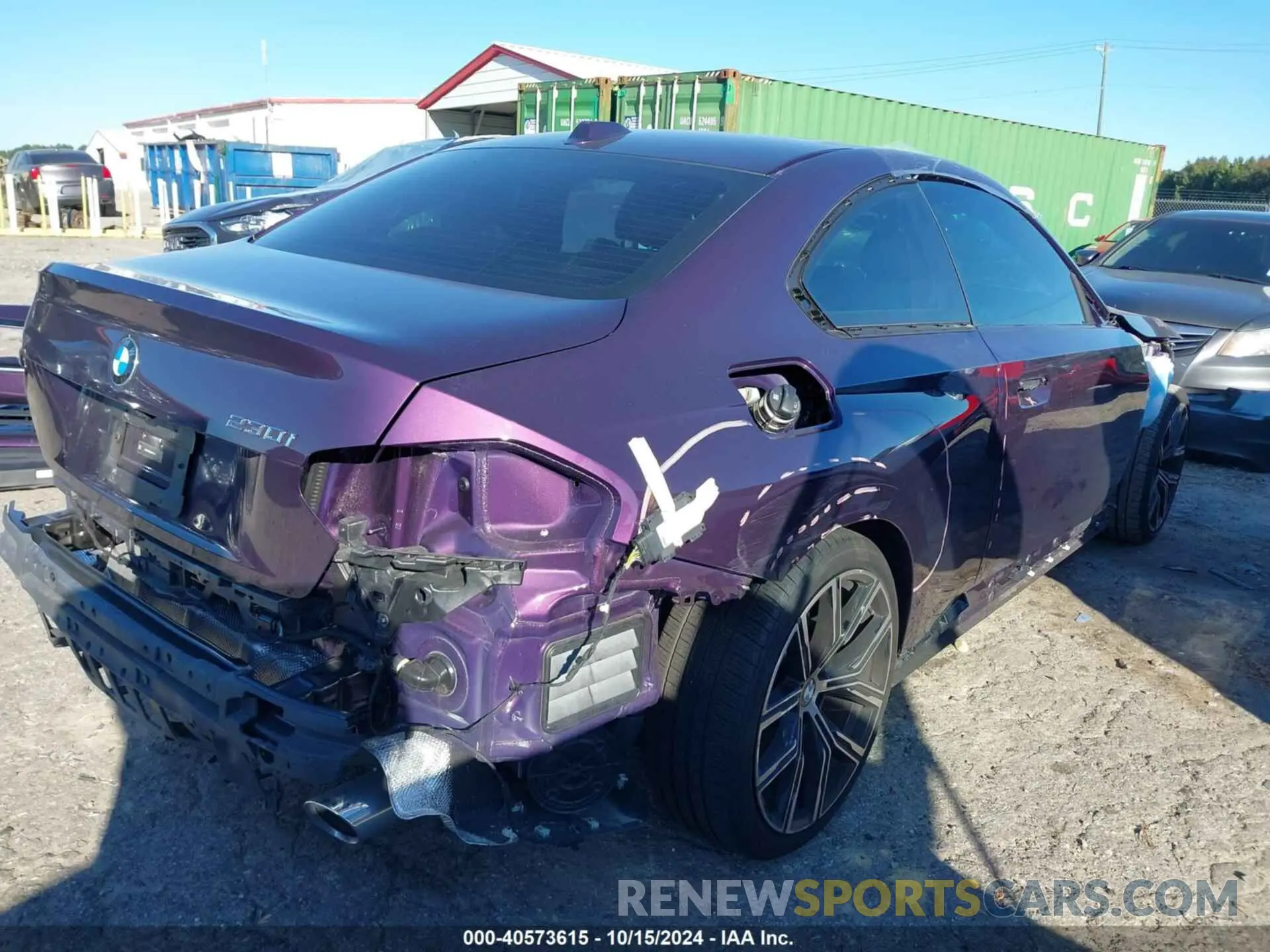 4 Photograph of a damaged car 3MW23CM0XP8D73152 BMW 230 2023