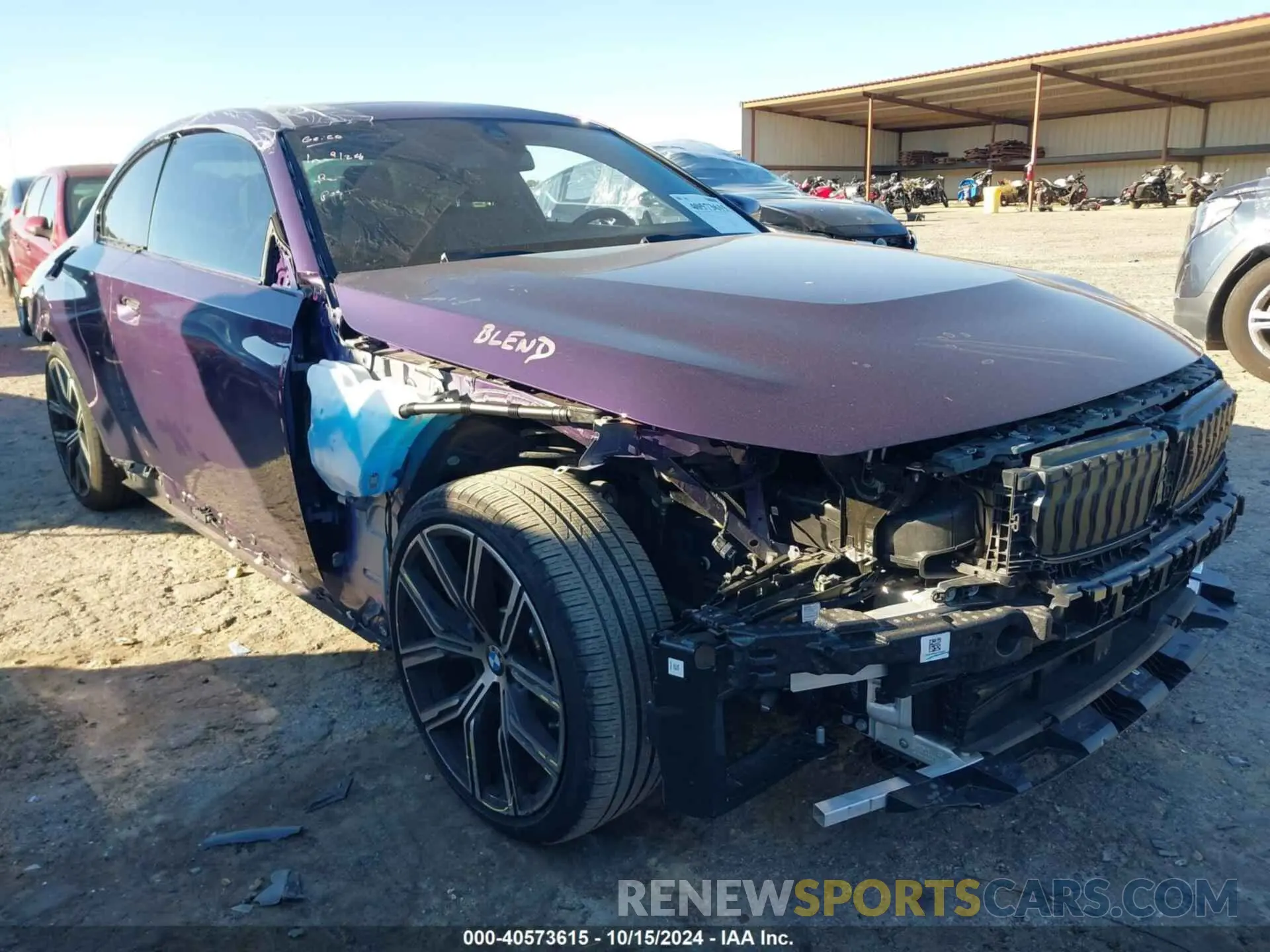 6 Photograph of a damaged car 3MW23CM0XP8D73152 BMW 230 2023