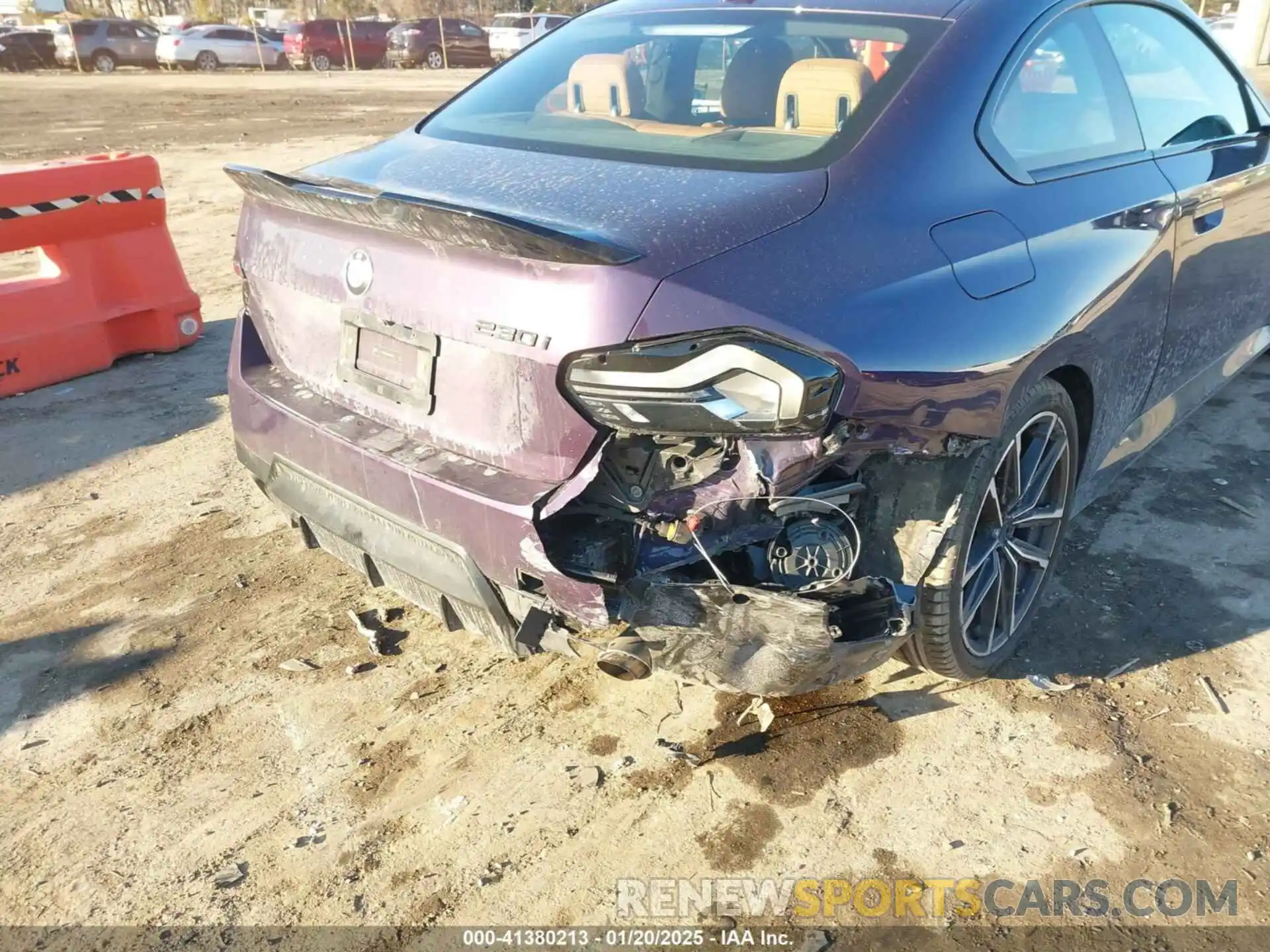 6 Photograph of a damaged car 3MW23CM0XR8D94473 BMW 230 2024