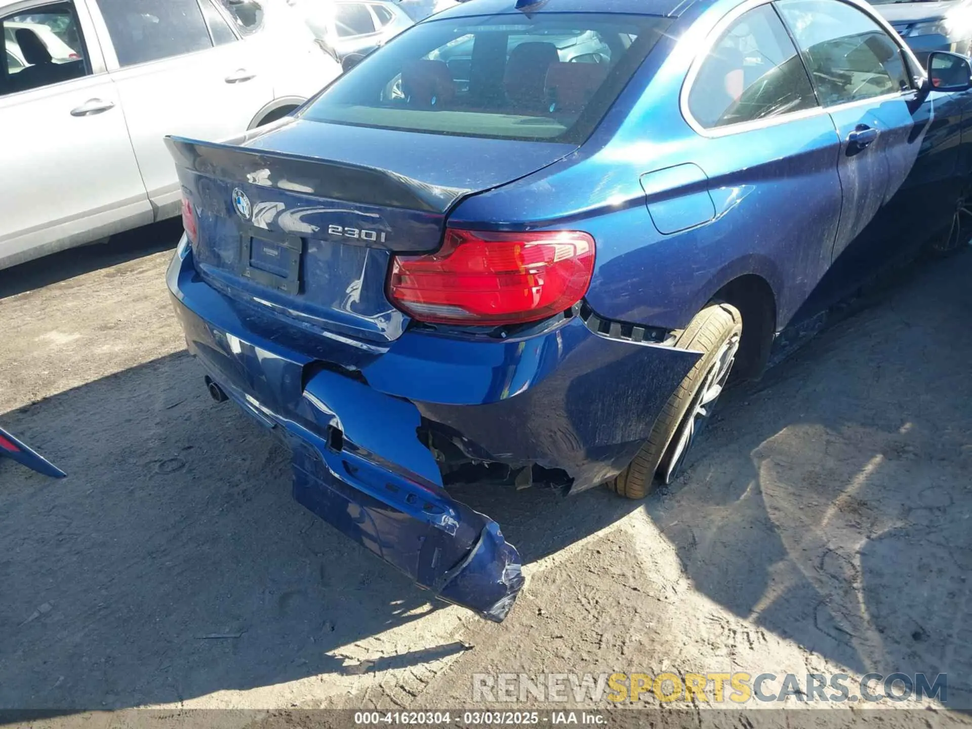 6 Photograph of a damaged car WBA2J3C59KVD49100 BMW 230I 2019