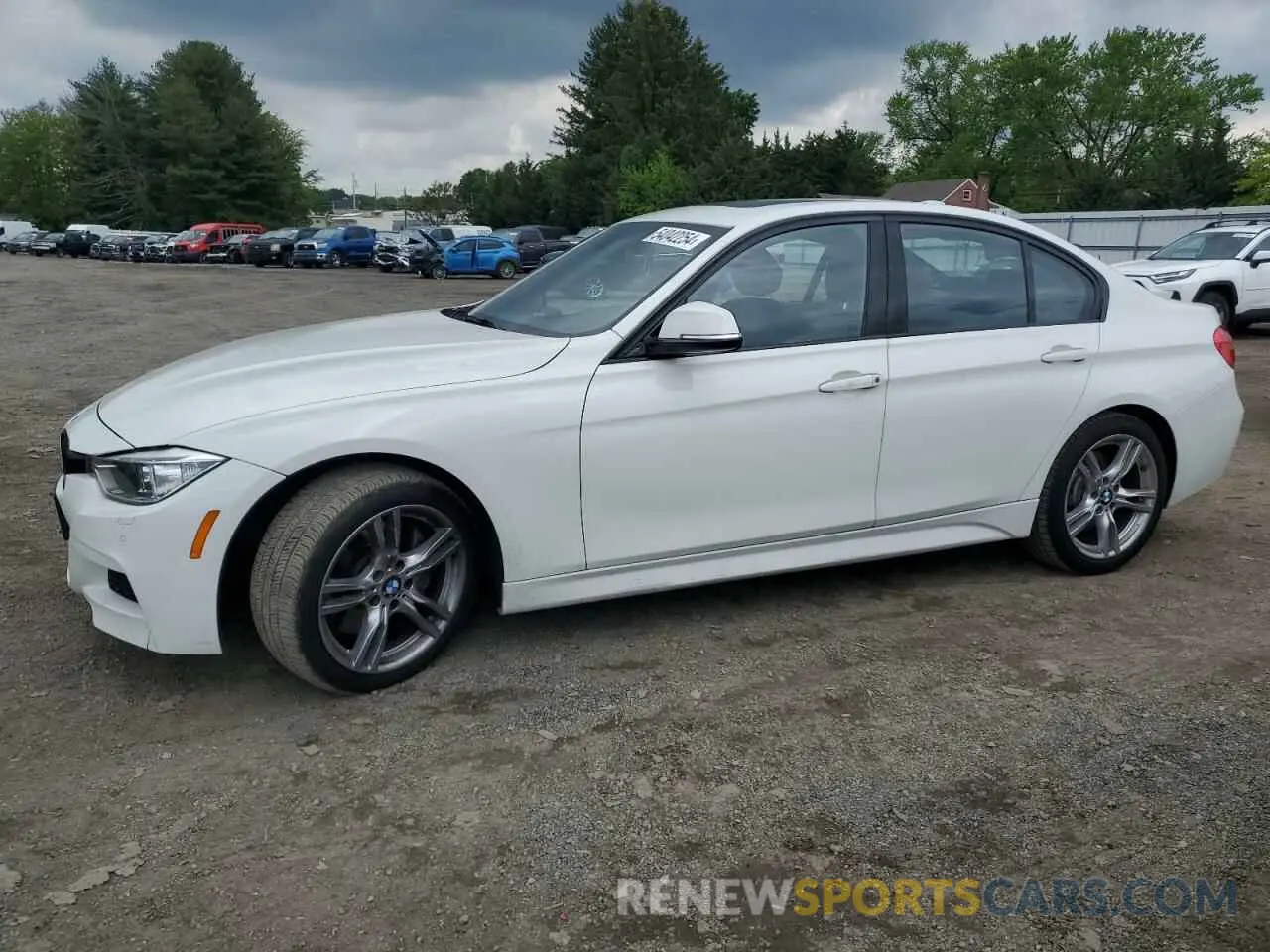 1 Photograph of a damaged car WBA3B9G5XENR90577 BMW 3 SERIES 2014