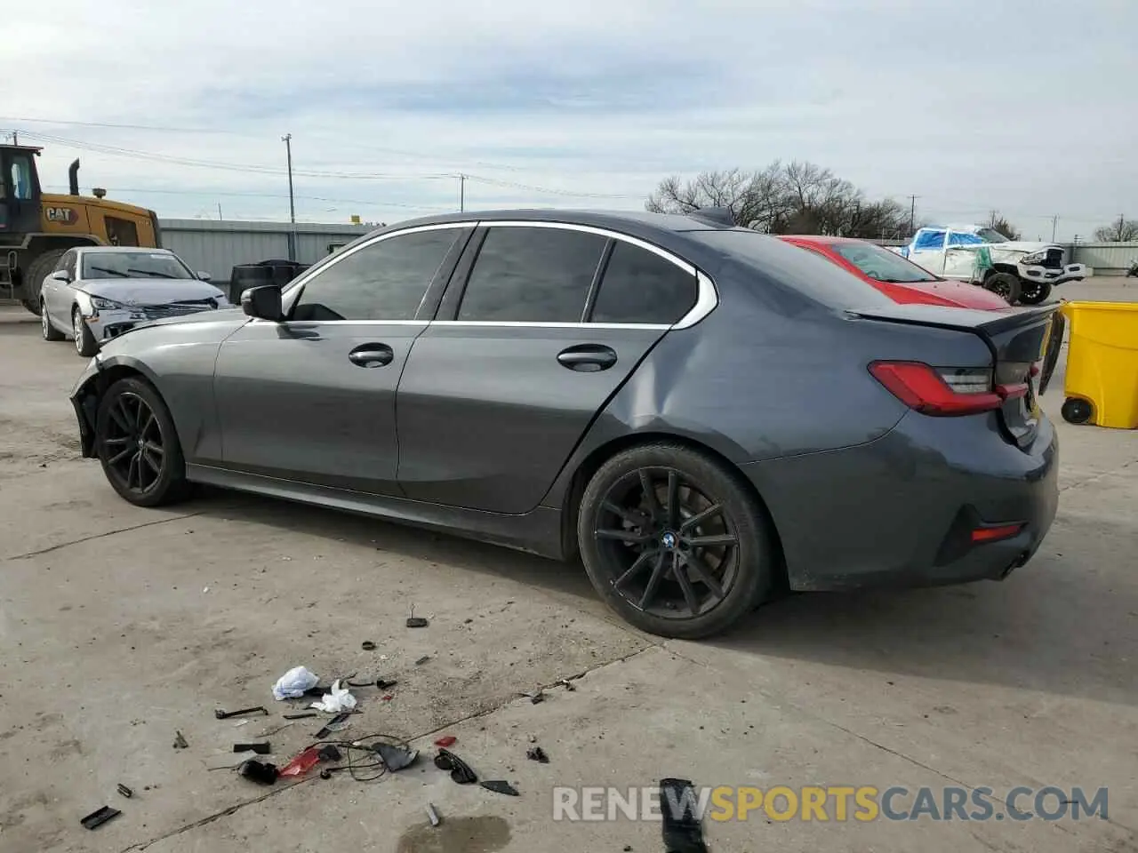 2 Photograph of a damaged car 3MW5R1J50K8B01198 BMW 3 SERIES 2019