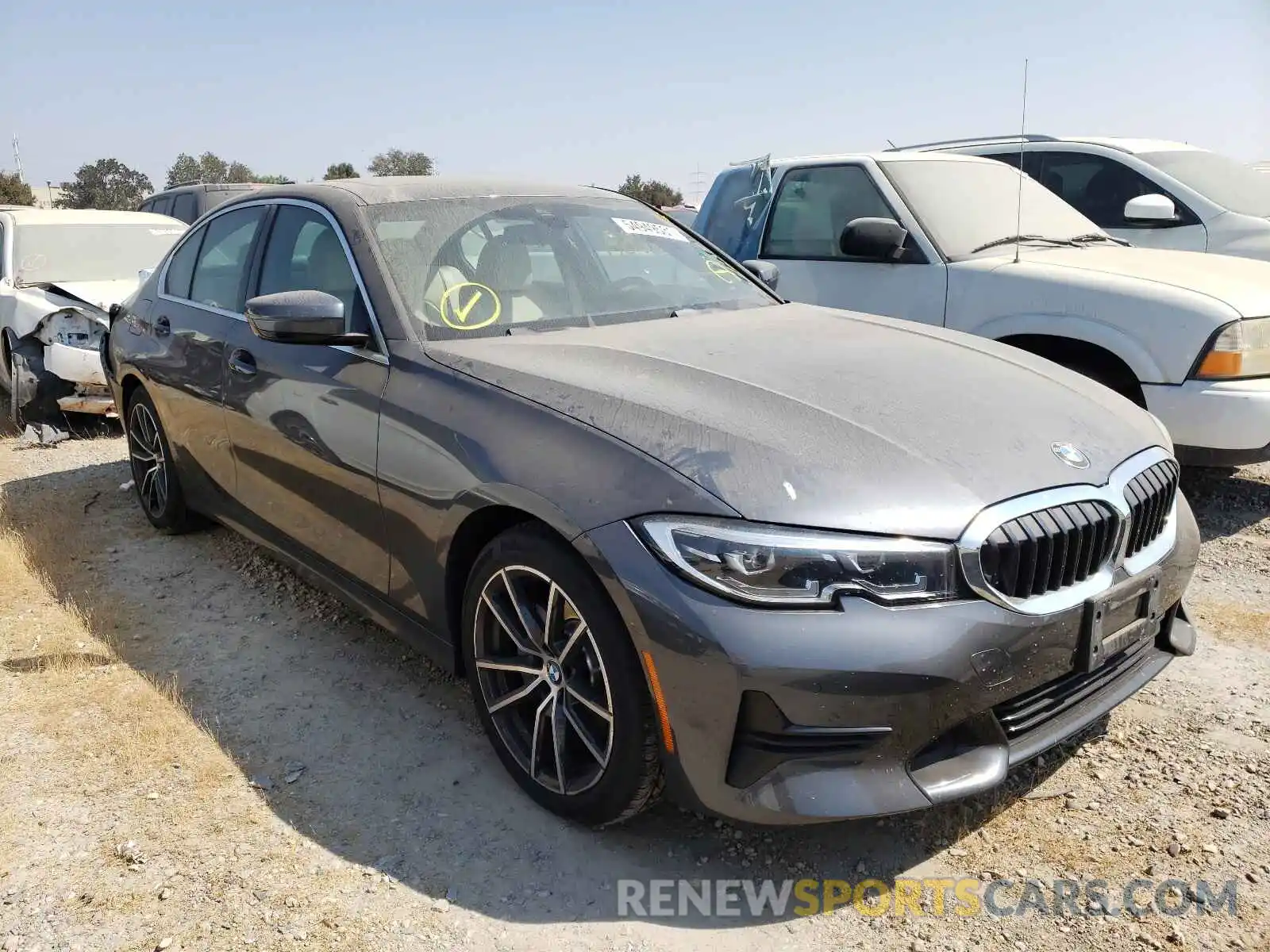 1 Photograph of a damaged car 3MW5R1J50K8B03047 BMW 3 SERIES 2019