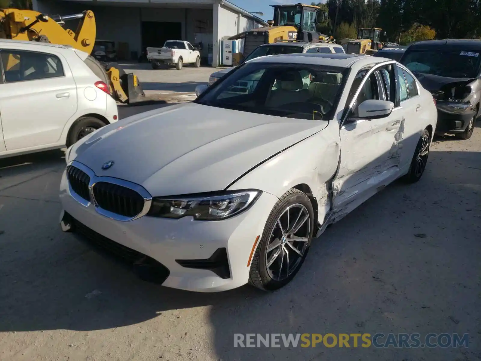 2 Photograph of a damaged car 3MW5R1J51K8B01162 BMW 3 SERIES 2019