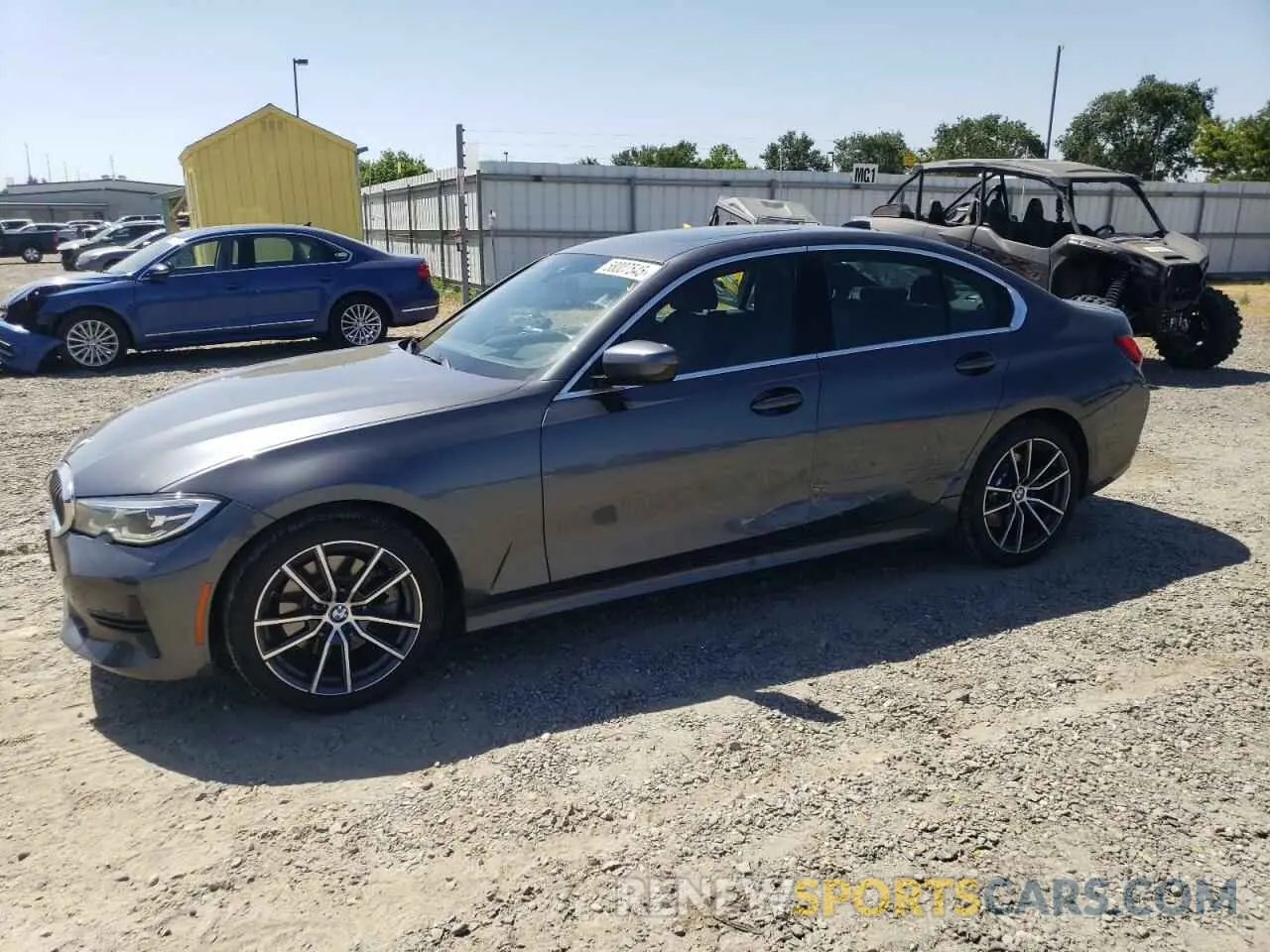 1 Photograph of a damaged car 3MW5R1J51K8B02344 BMW 3 SERIES 2019