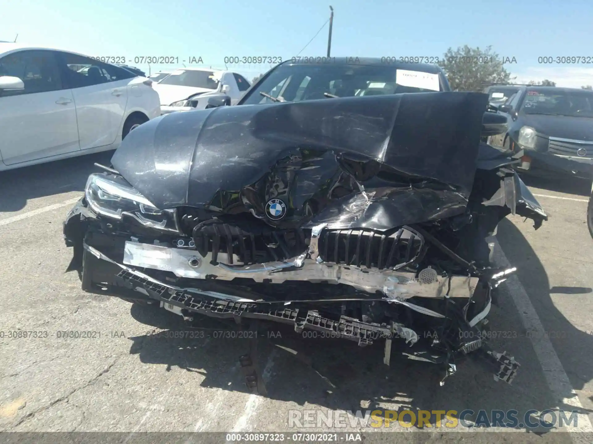 6 Photograph of a damaged car 3MW5R1J53K8A04156 BMW 3 SERIES 2019