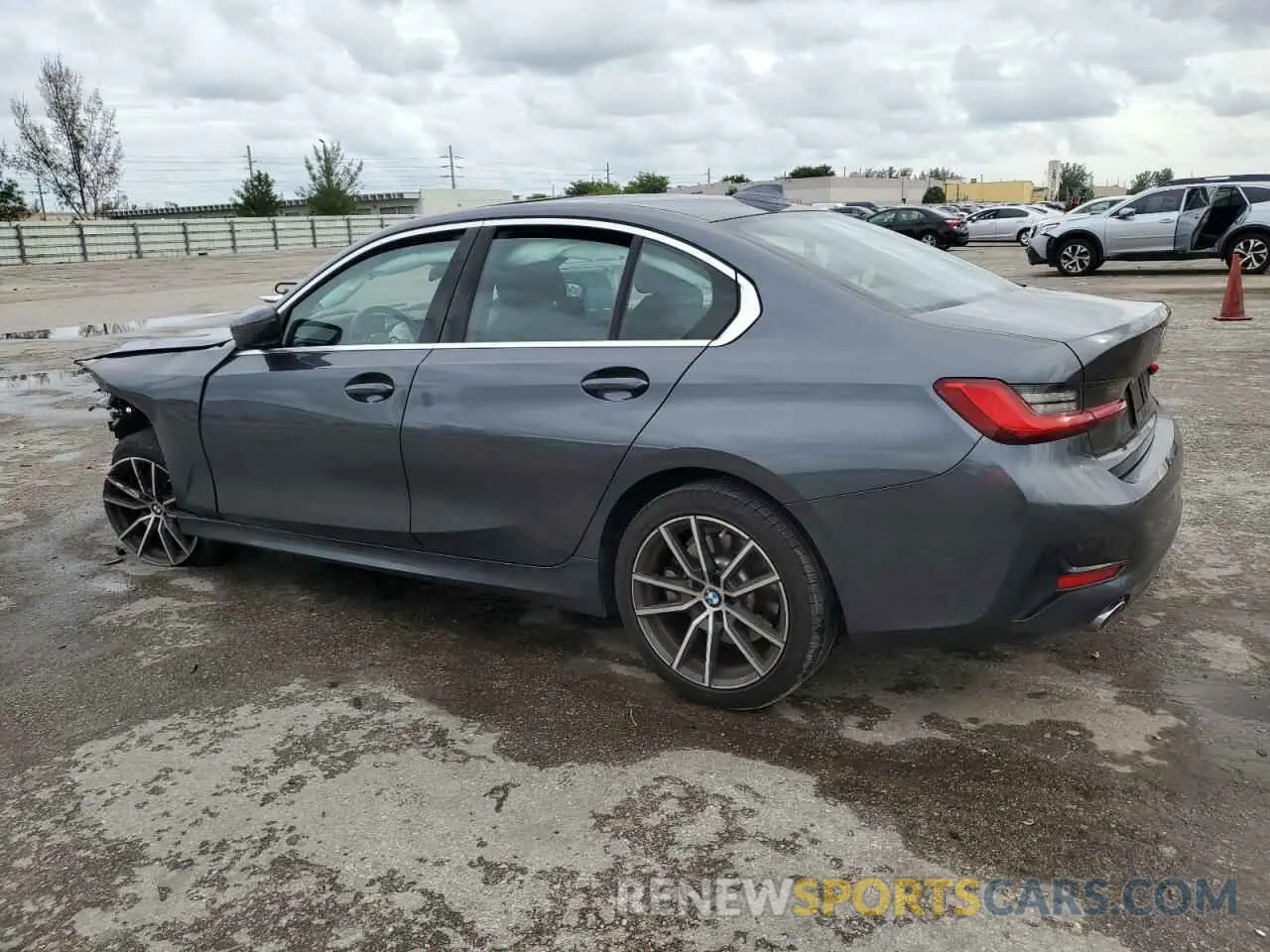 2 Photograph of a damaged car 3MW5R1J53K8A04254 BMW 3 SERIES 2019