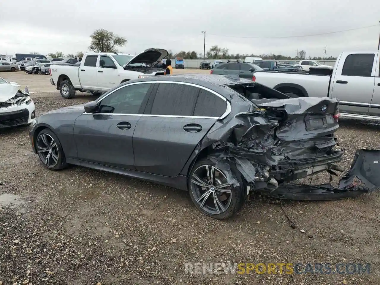 2 Photograph of a damaged car 3MW5R1J53K8B00546 BMW 3 SERIES 2019