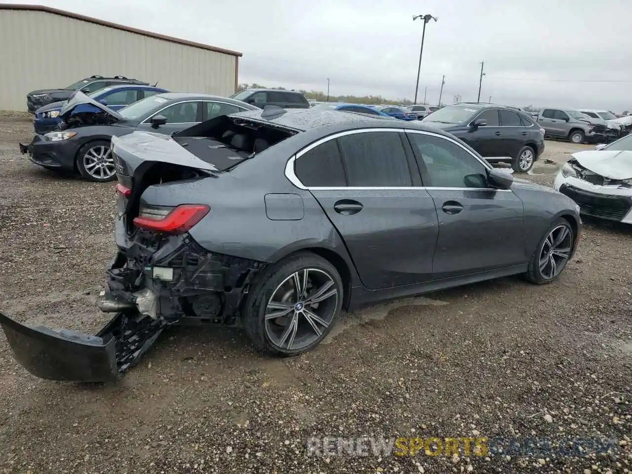 3 Photograph of a damaged car 3MW5R1J53K8B00546 BMW 3 SERIES 2019