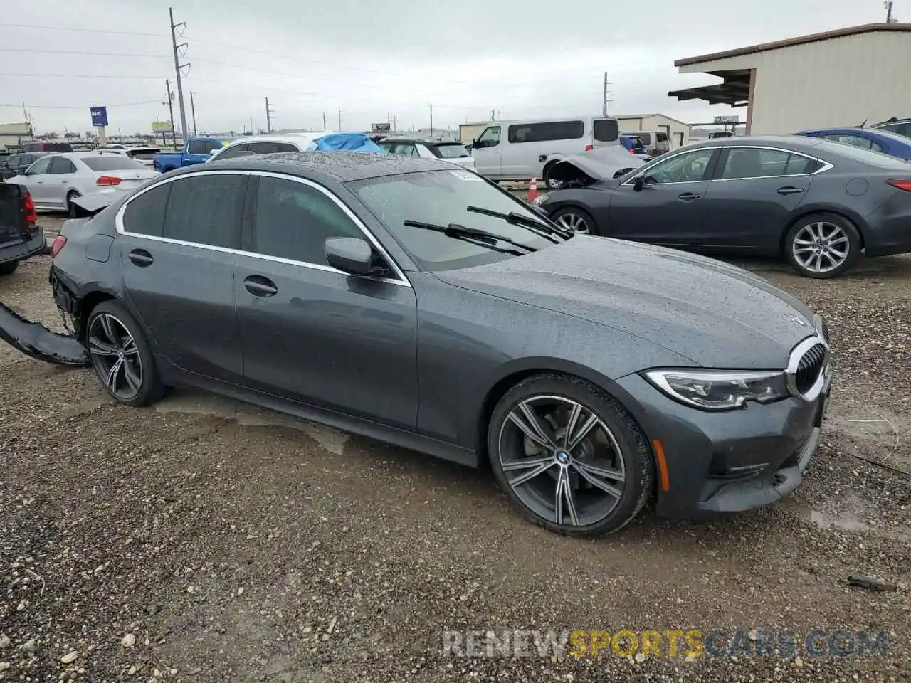 4 Photograph of a damaged car 3MW5R1J53K8B00546 BMW 3 SERIES 2019