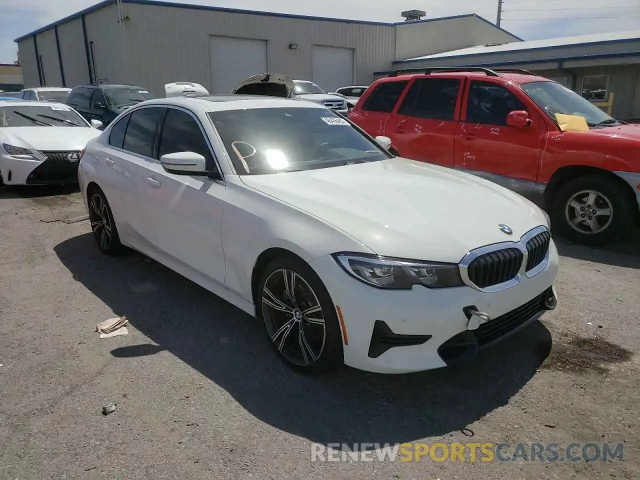 1 Photograph of a damaged car 3MW5R1J53K8B02569 BMW 3 SERIES 2019