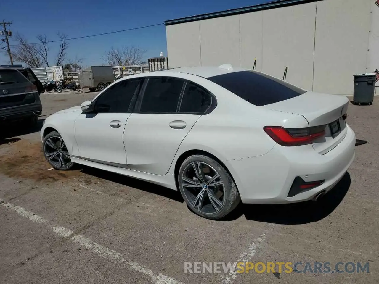 2 Photograph of a damaged car 3MW5R1J54K8A03761 BMW 3 SERIES 2019