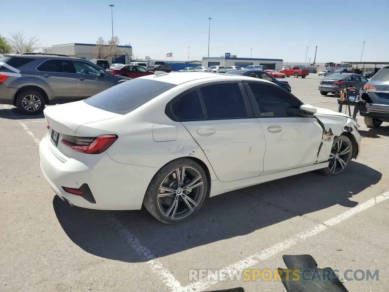 3 Photograph of a damaged car 3MW5R1J54K8A03761 BMW 3 SERIES 2019