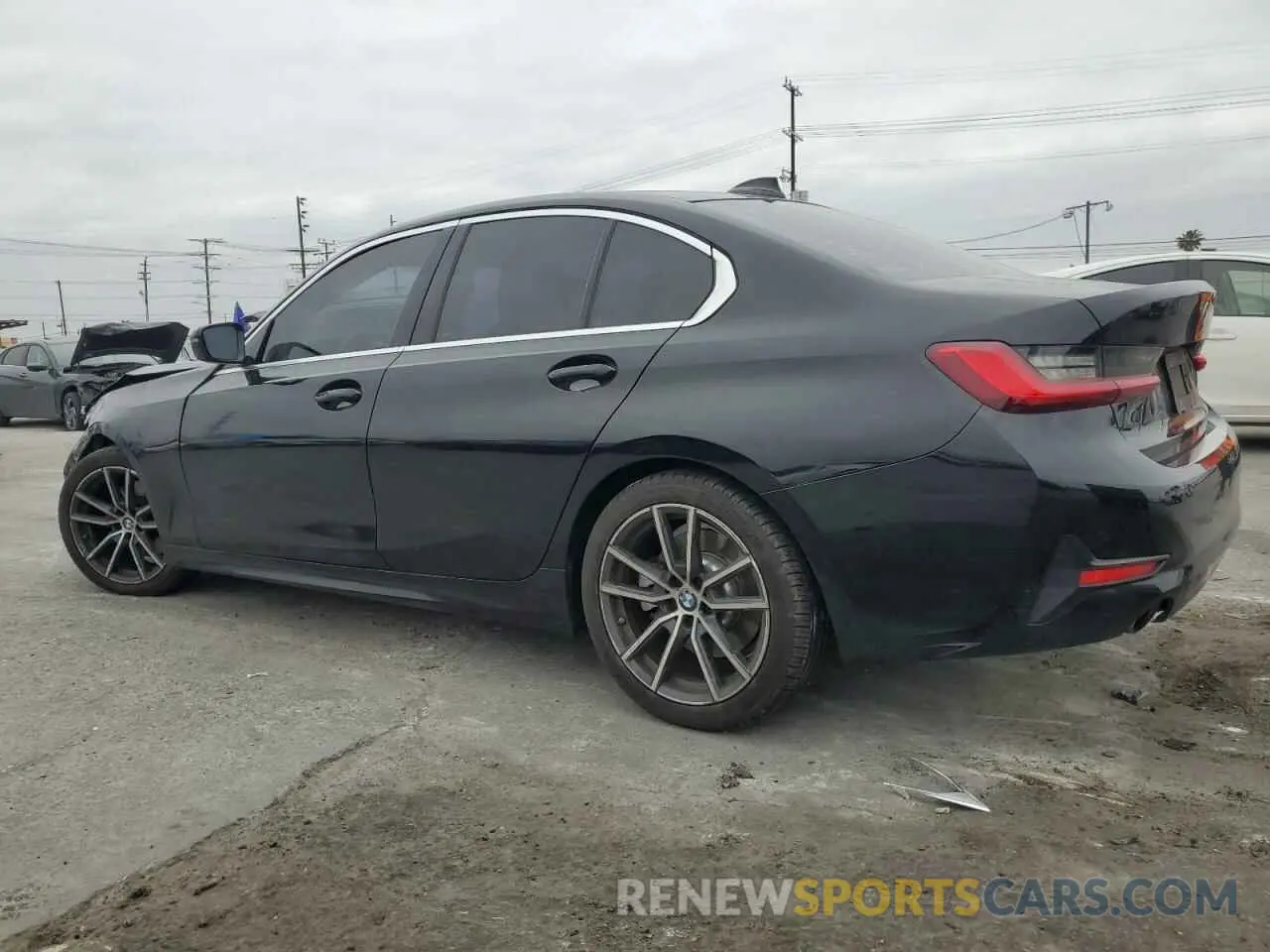 2 Photograph of a damaged car 3MW5R1J54K8A05655 BMW 3 SERIES 2019