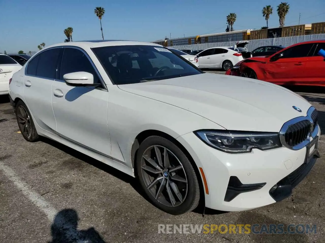 4 Photograph of a damaged car 3MW5R1J54K8B00443 BMW 3 SERIES 2019