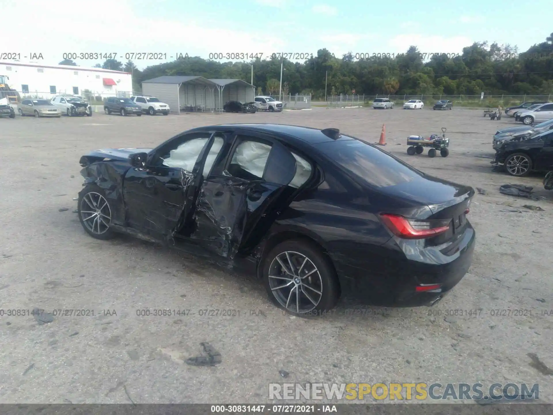 3 Photograph of a damaged car 3MW5R1J55K8B00726 BMW 3 SERIES 2019