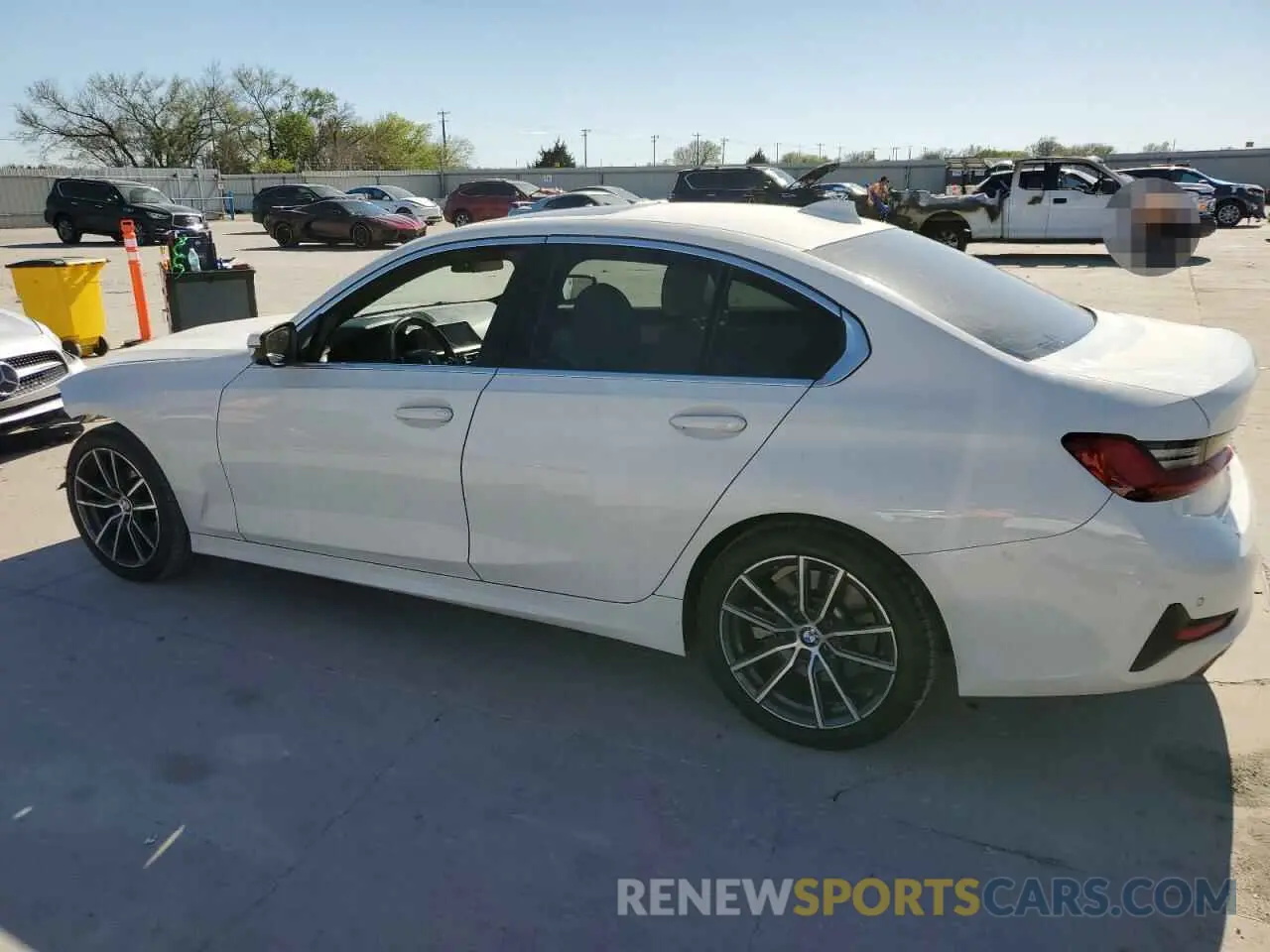 2 Photograph of a damaged car 3MW5R1J55K8B01407 BMW 3 SERIES 2019