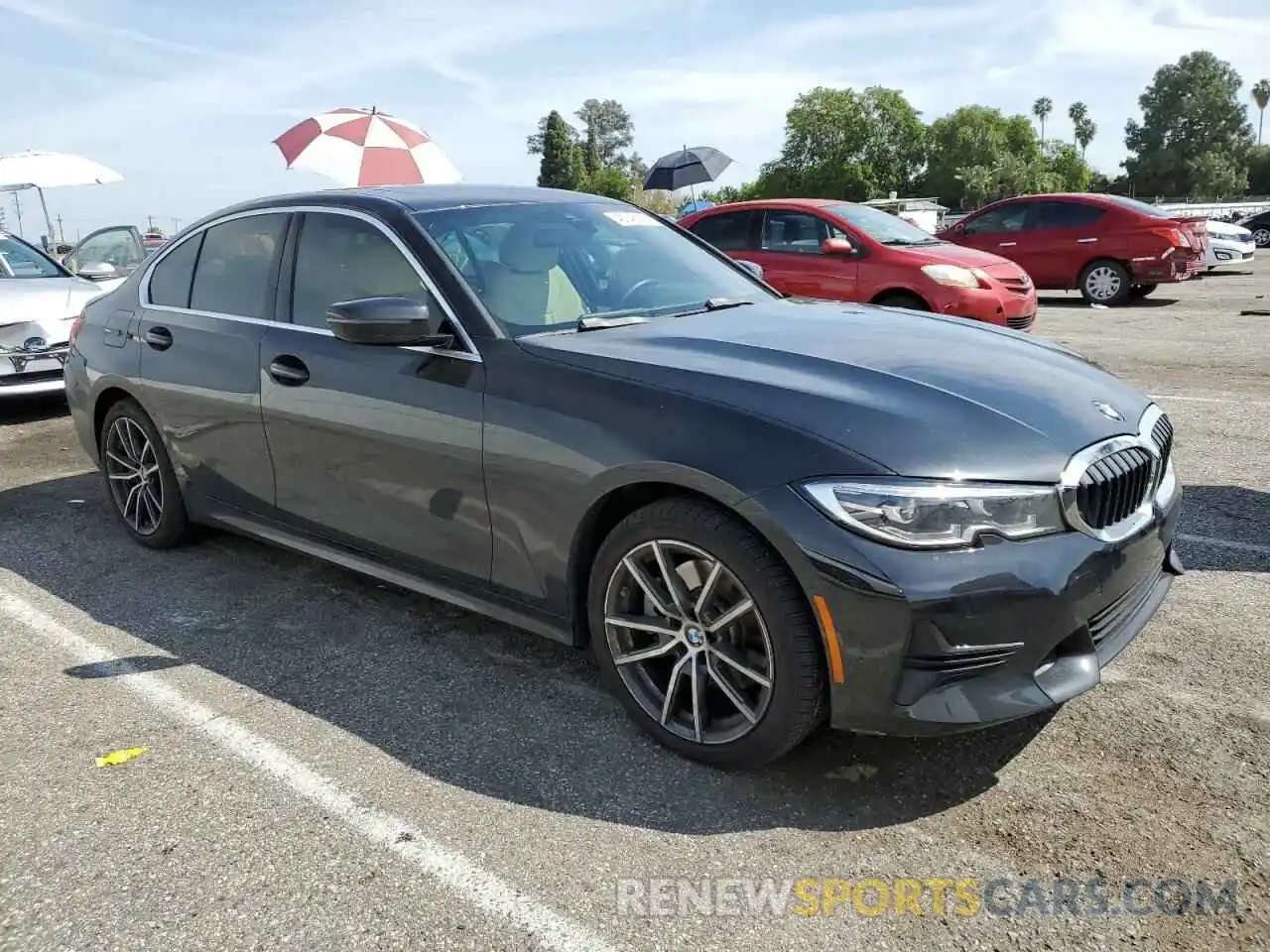 4 Photograph of a damaged car 3MW5R1J55K8B01875 BMW 3 SERIES 2019