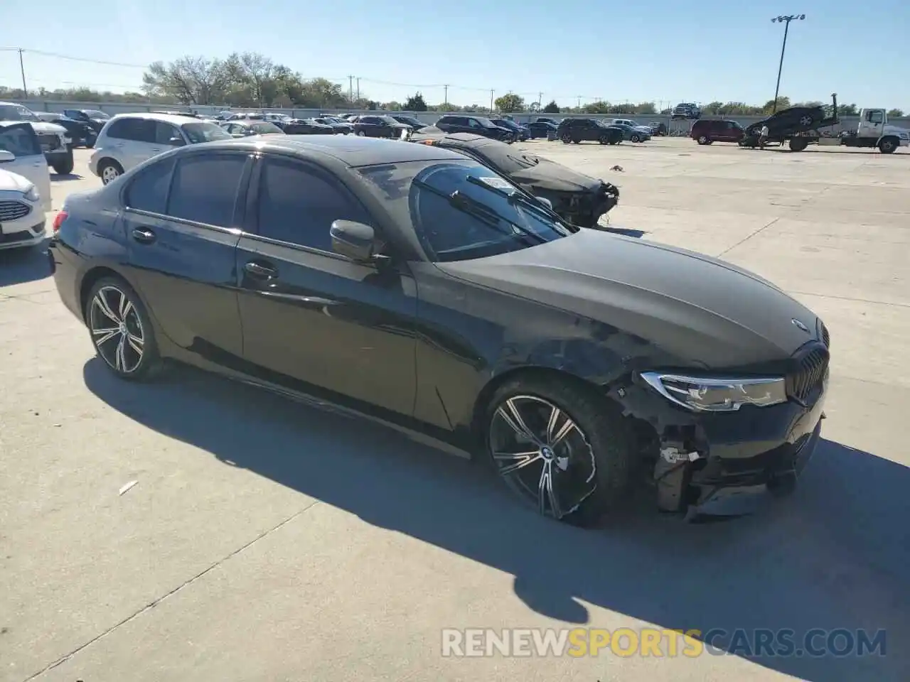 4 Photograph of a damaged car 3MW5R1J56K8A03860 BMW 3 SERIES 2019