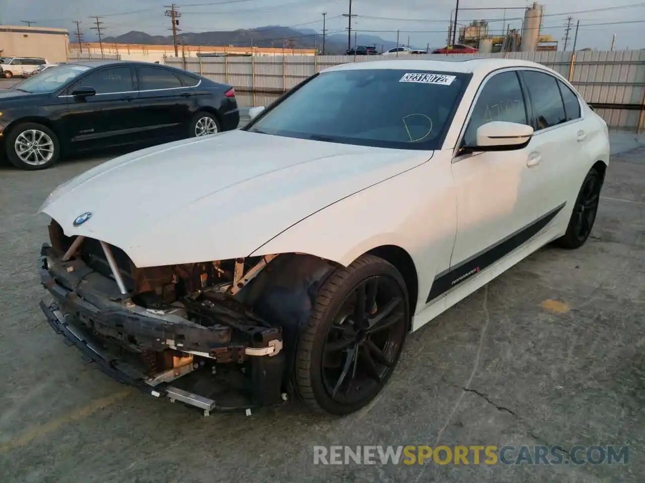 2 Photograph of a damaged car 3MW5R1J57K8A05634 BMW 3 SERIES 2019