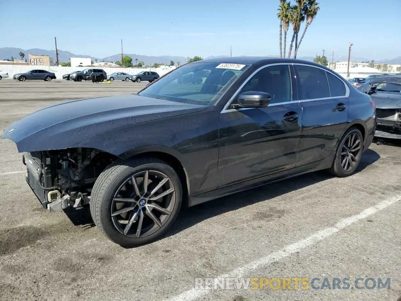1 Photograph of a damaged car 3MW5R1J58K8B01384 BMW 3 SERIES 2019