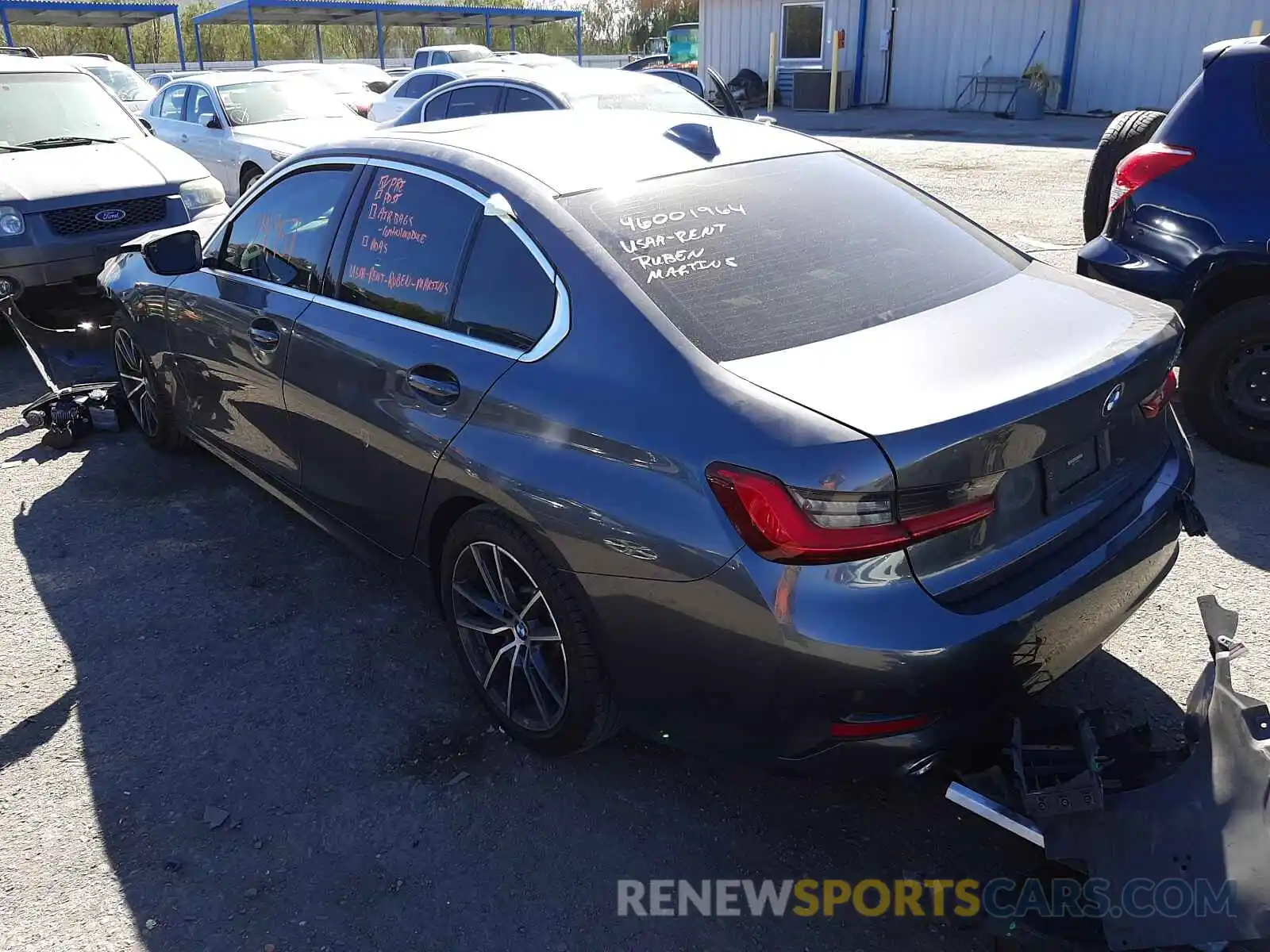 3 Photograph of a damaged car 3MW5R1J58K8B02941 BMW 3 SERIES 2019