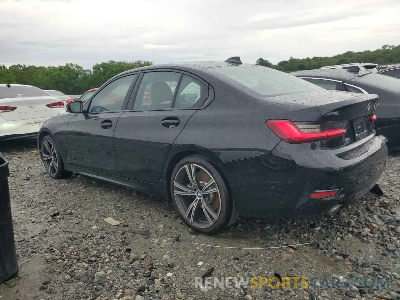 2 Photograph of a damaged car 3MW5R1J59K8A03836 BMW 3 SERIES 2019