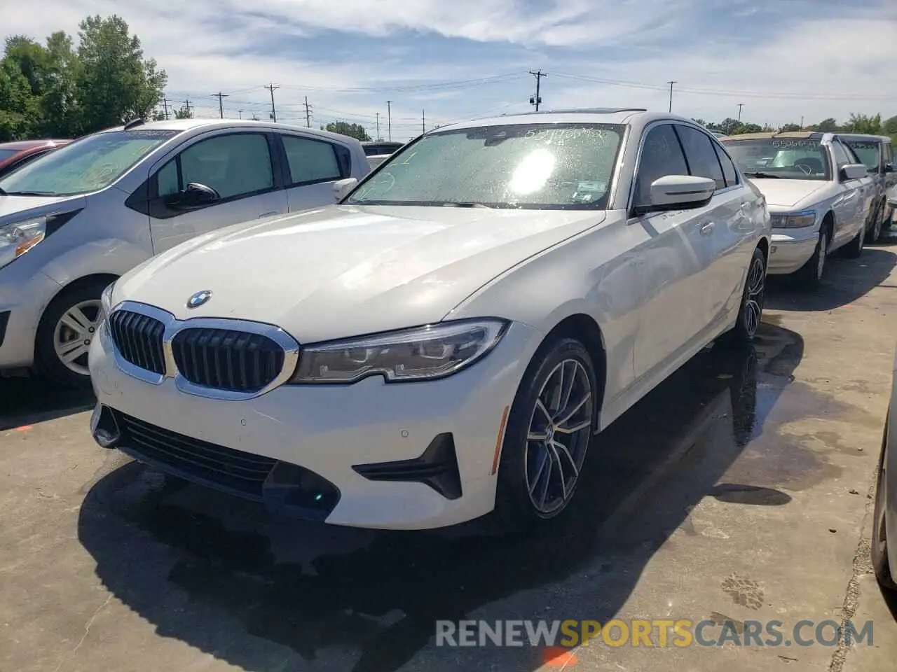 2 Photograph of a damaged car 3MW5R1J59K8A05666 BMW 3 SERIES 2019