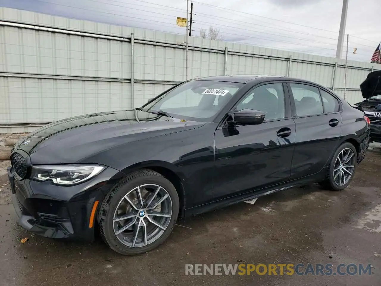1 Photograph of a damaged car 3MW5R7J52K8A05284 BMW 3 SERIES 2019