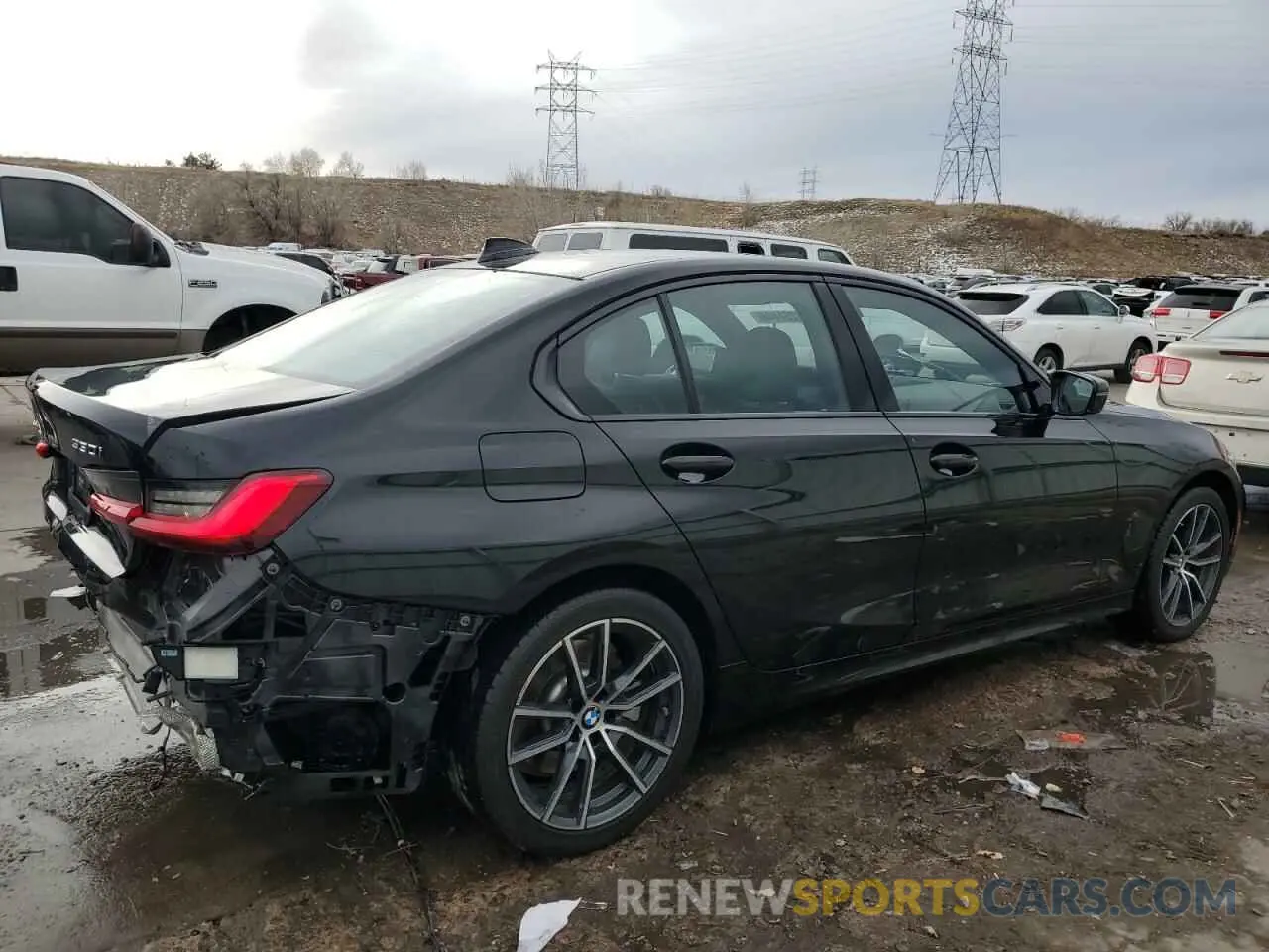 3 Photograph of a damaged car 3MW5R7J52K8A05284 BMW 3 SERIES 2019