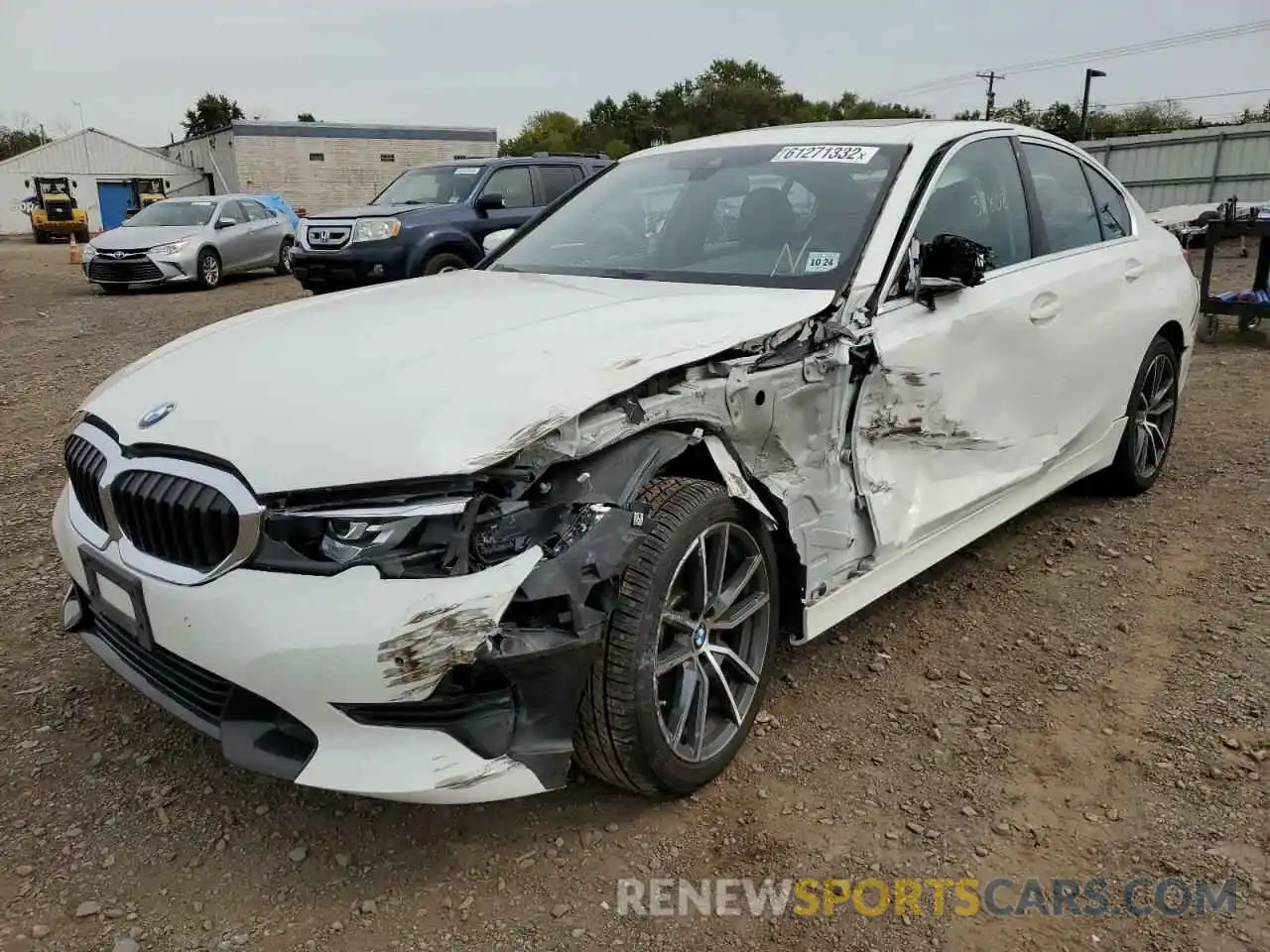 2 Photograph of a damaged car 3MW5R7J53K8A05178 BMW 3 SERIES 2019