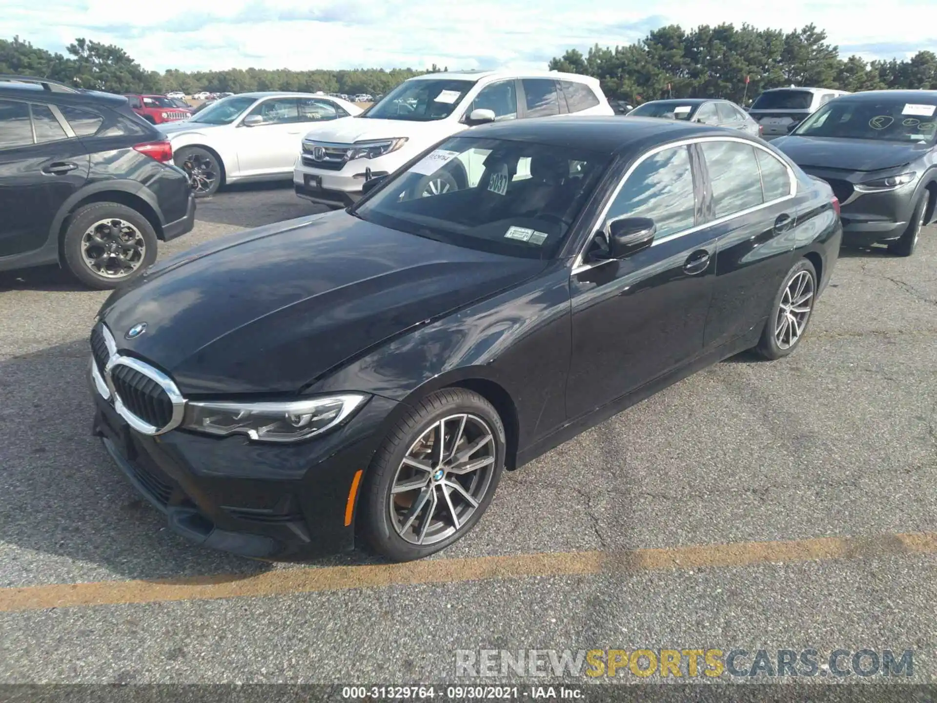 2 Photograph of a damaged car 3MW5R7J53K8B00520 BMW 3 SERIES 2019