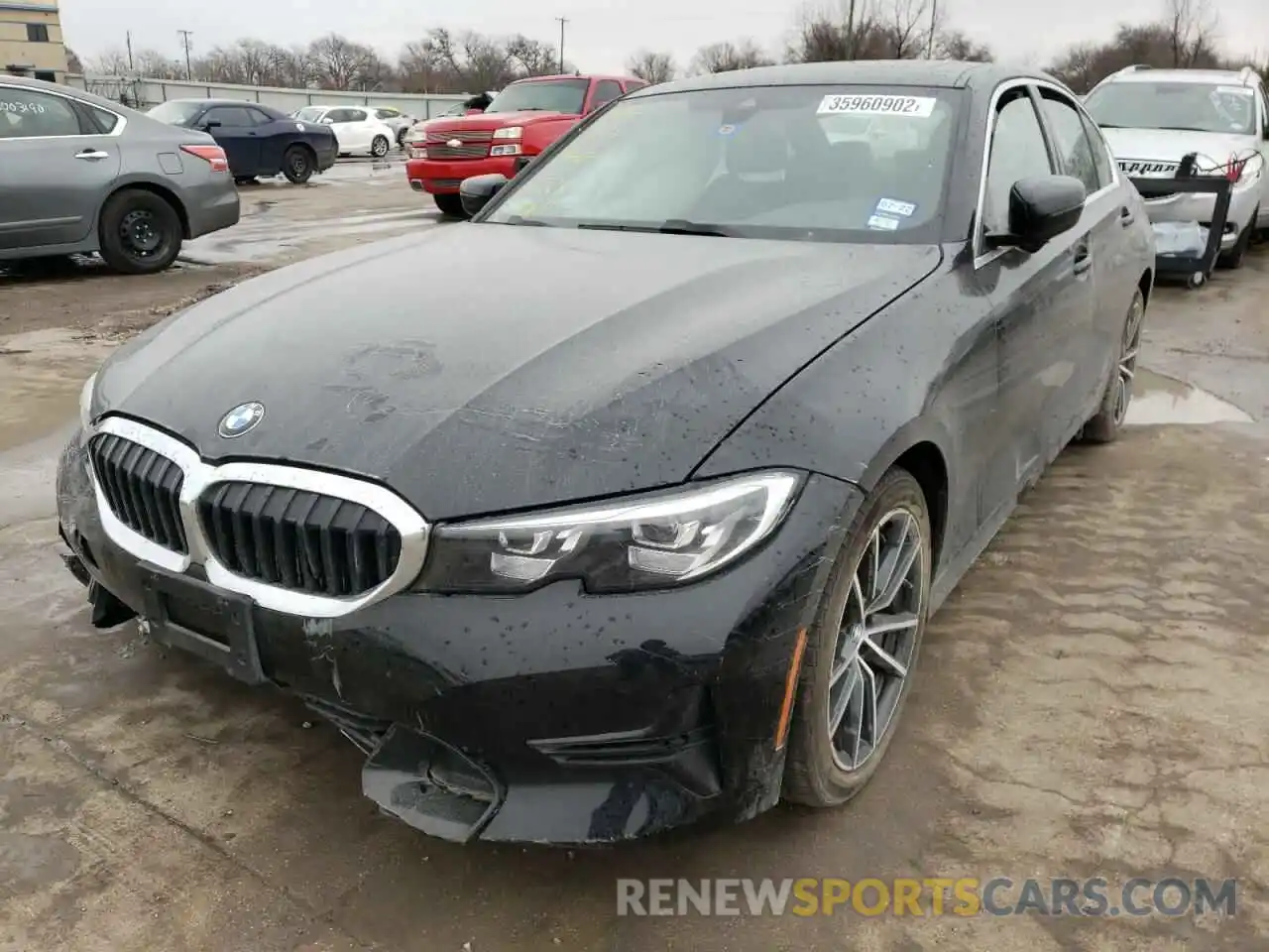 2 Photograph of a damaged car 3MW5R7J54K8B00297 BMW 3 SERIES 2019