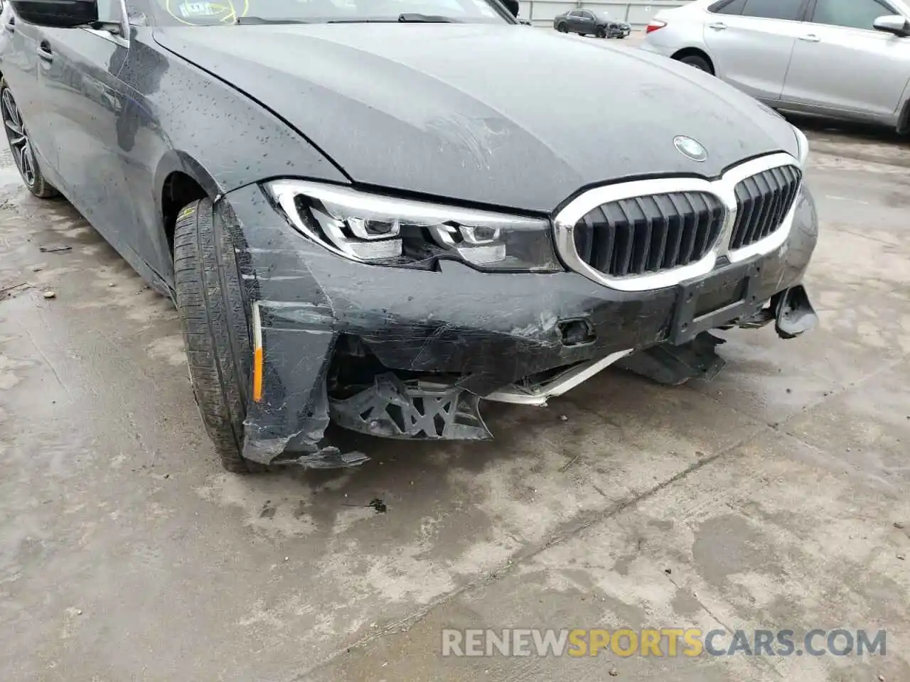 9 Photograph of a damaged car 3MW5R7J54K8B00297 BMW 3 SERIES 2019