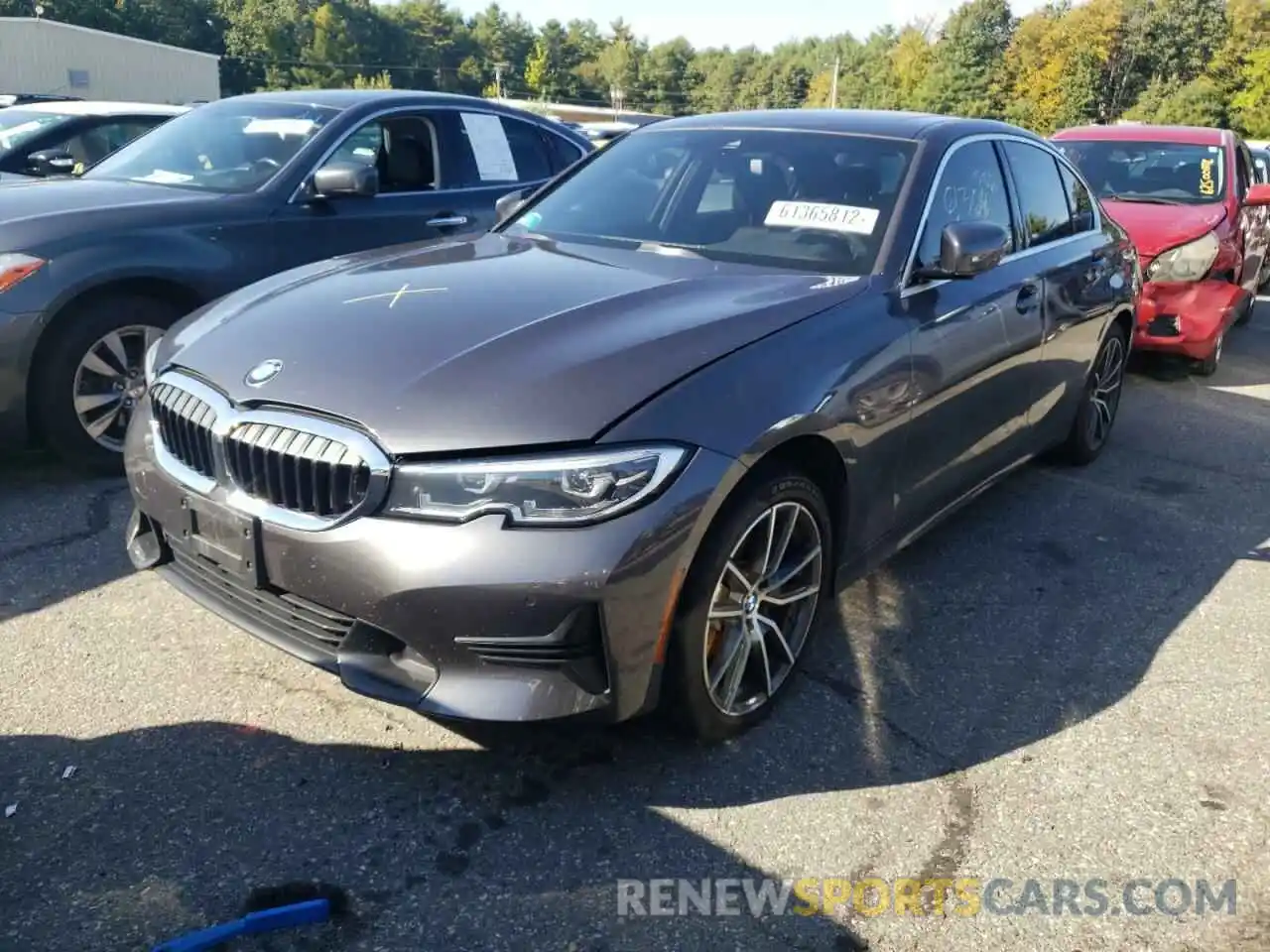 2 Photograph of a damaged car 3MW5R7J55K8A05182 BMW 3 SERIES 2019