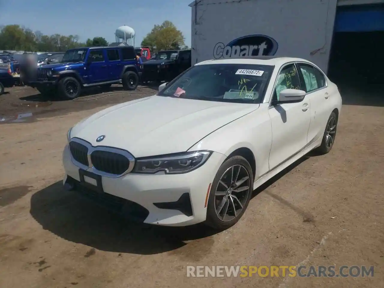 2 Photograph of a damaged car 3MW5R7J55K8B03354 BMW 3 SERIES 2019