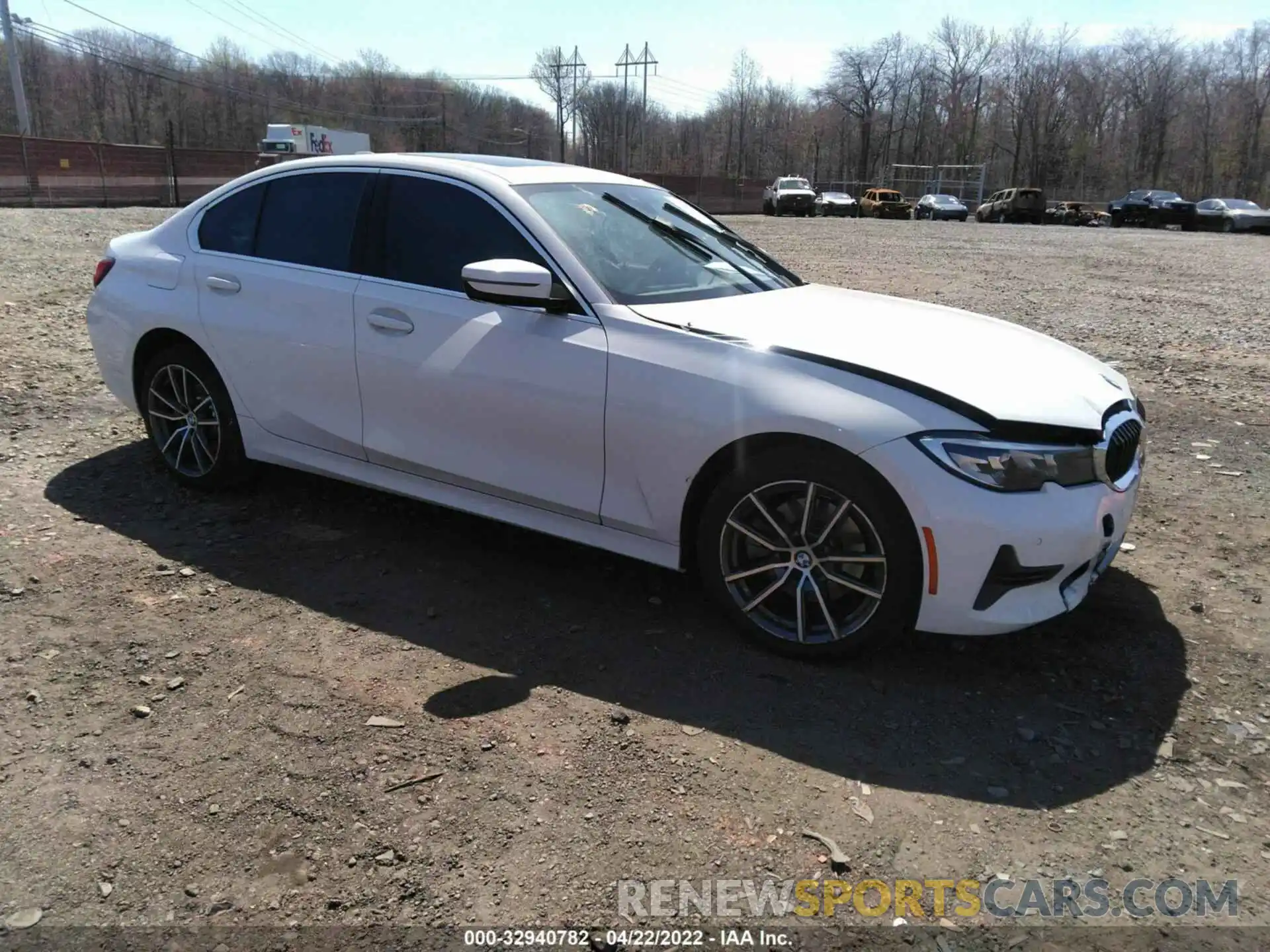 1 Photograph of a damaged car 3MW5R7J56K8B03380 BMW 3 SERIES 2019