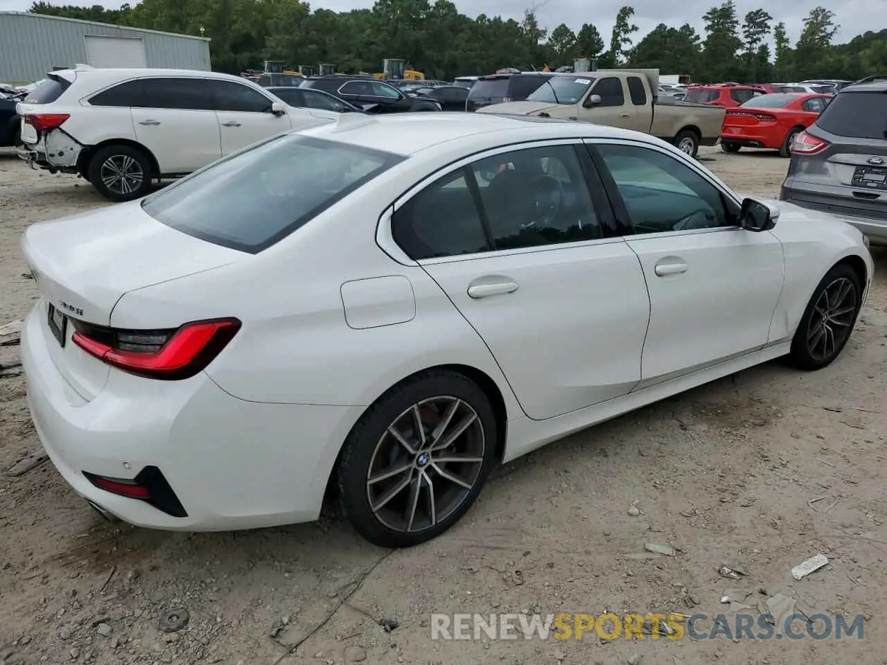 3 Photograph of a damaged car 3MW5R7J57K8B00102 BMW 3 SERIES 2019